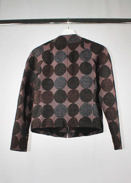 Dries Van Noten Polka Dots Jacquard Jacket