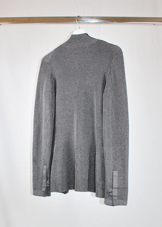 Yves Saint Laurent by Stefano Pilati Grey Cardigan