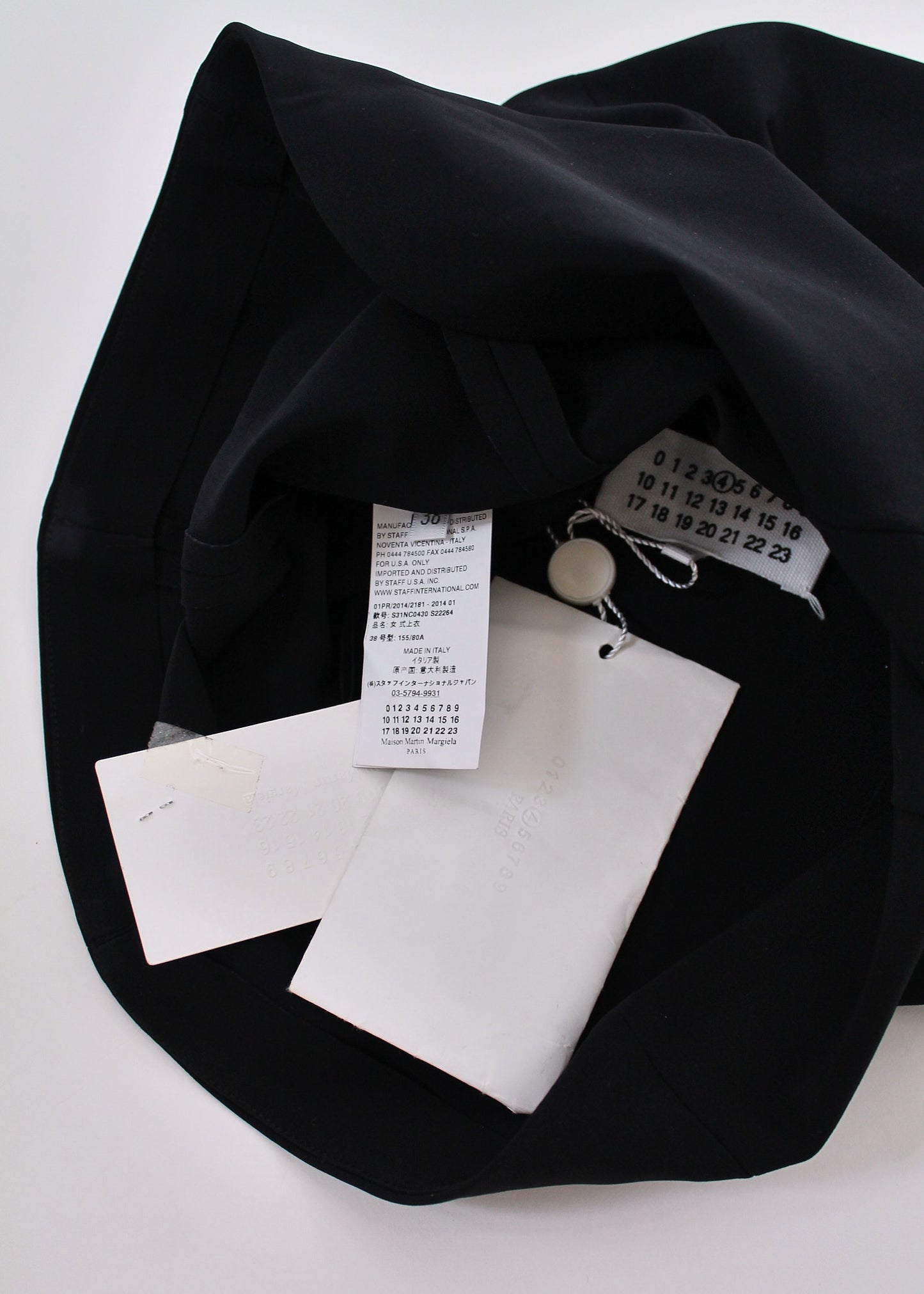 Maison Martin Margiela Black Corset Top