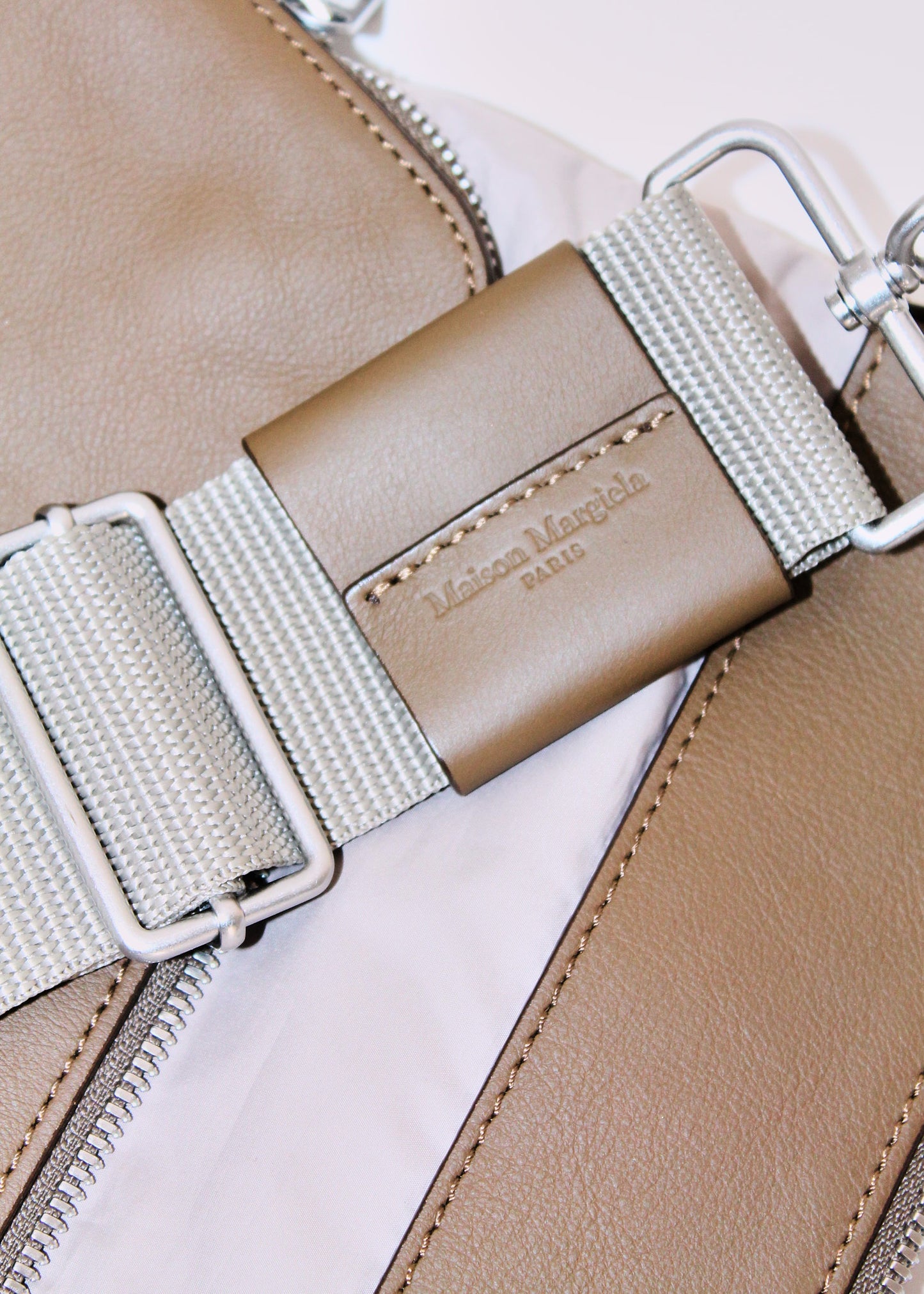 Maison Martin Margiela 5AC Camel Crossbody Bag