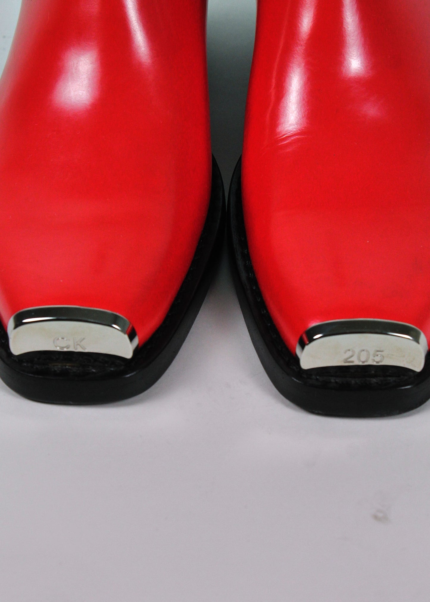 Calvin Klein 205W39NYC Red Western Boots