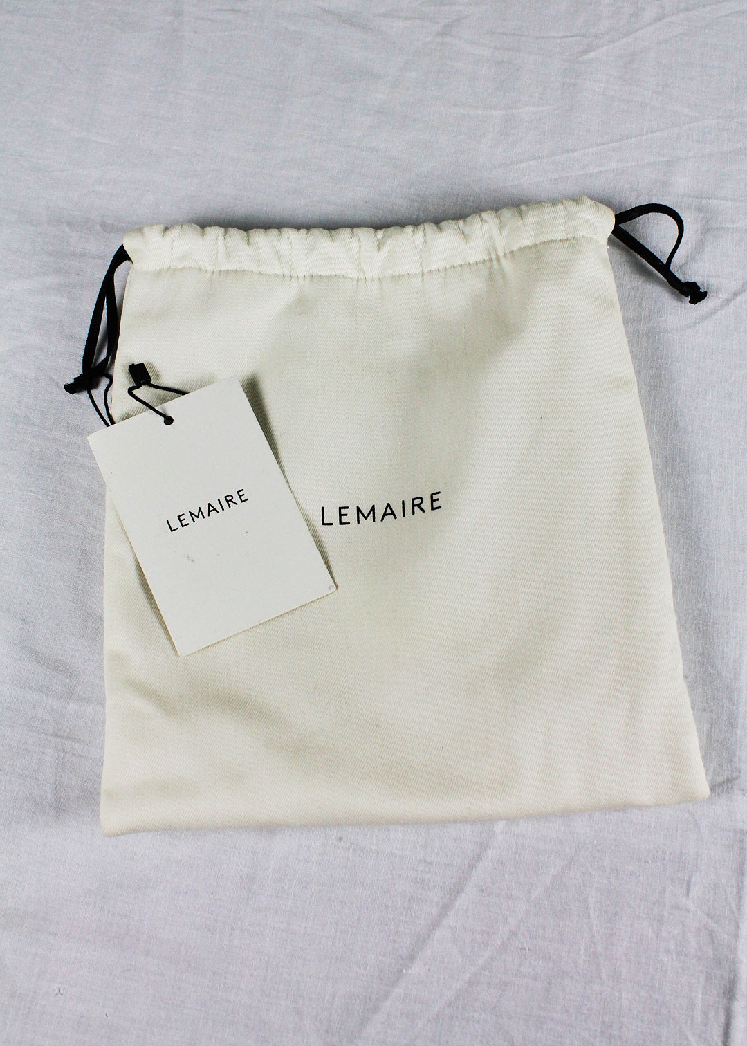 Lemaire Black Molded Tacco Bag