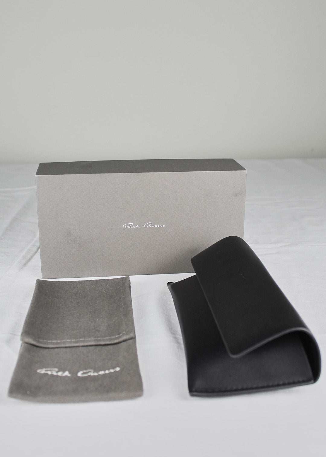 Rick Owens Transparent Hollywood Rick Sunglasses