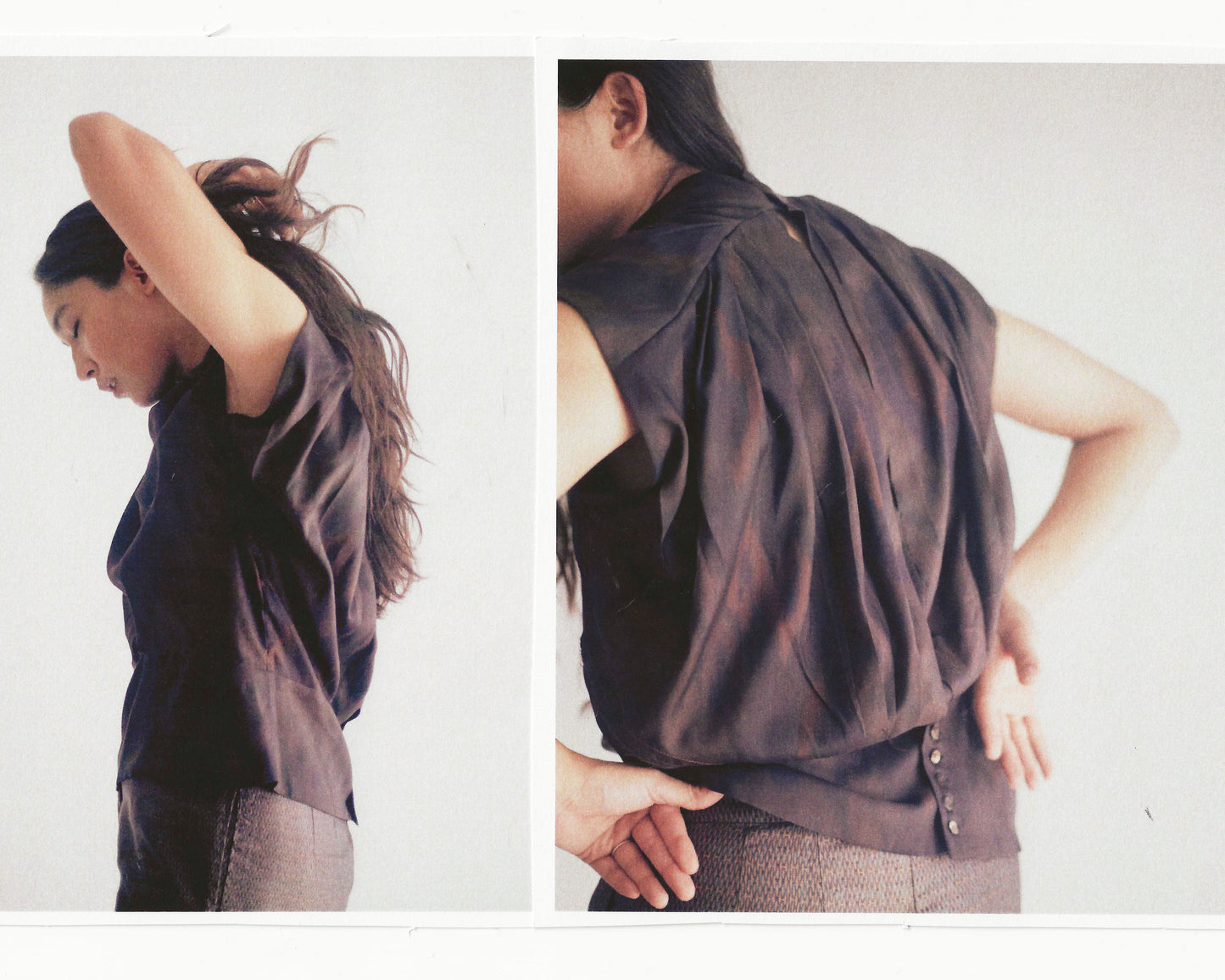 Dries Van Noten Brown Open Back Top