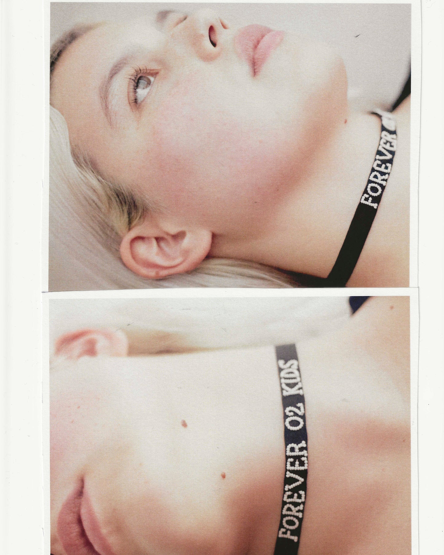 Ann Demeulemeester 'FOREVER 02 KIDS' Beaded Ribbon Necklace