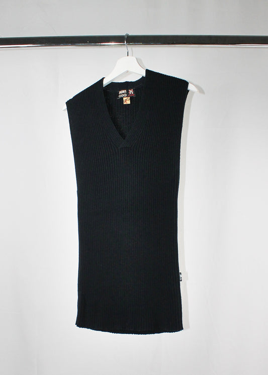 Jean Paul Gaultier Sleeveless Rib Knitted Tank Top