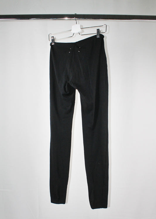 Maison Martin Margiela Black Jersey Leggings (FW2008)