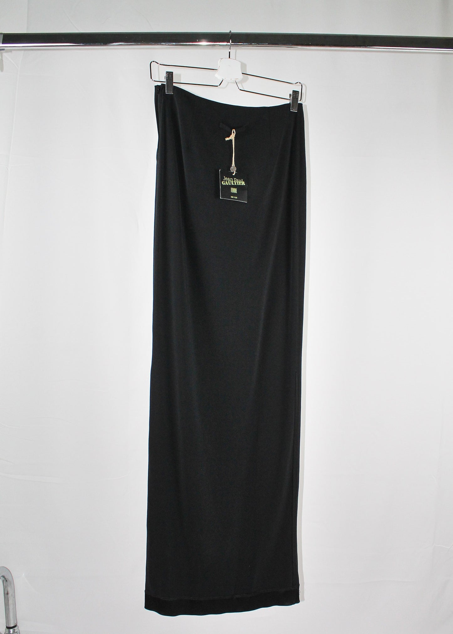Jean Paul Gaultier Black Long Skirt