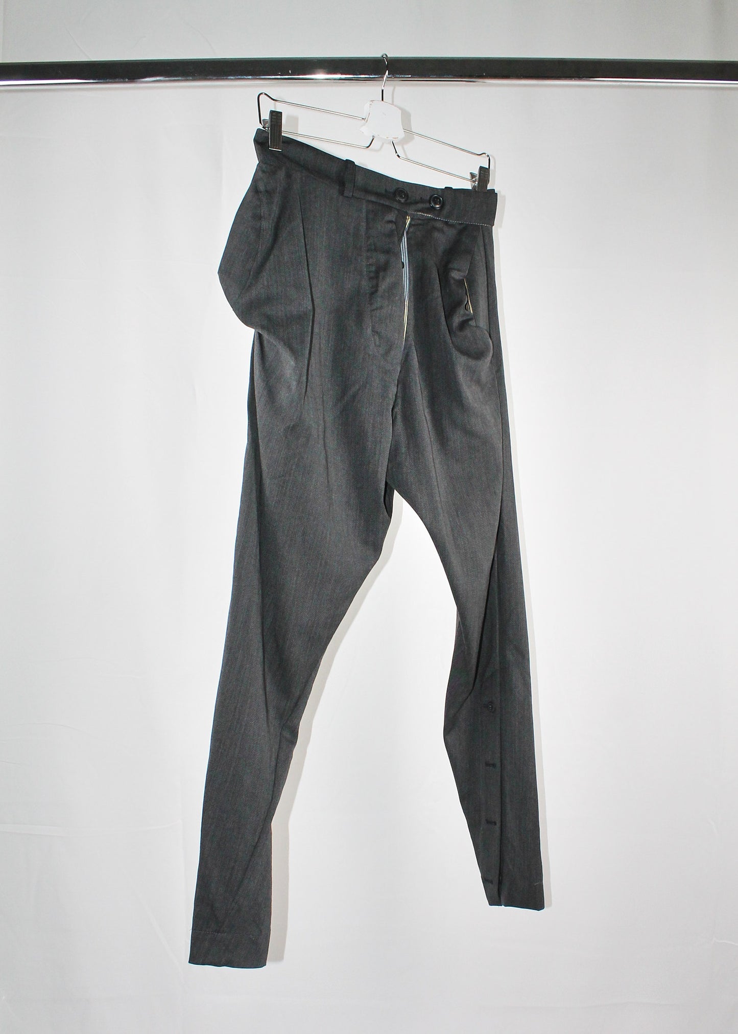 Vivienne Westwood Grey 'Drunken' Trousers
