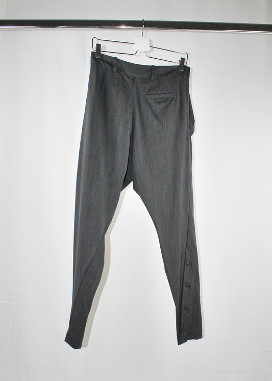 Vivienne Westwood Grey 'Drunken' Trousers