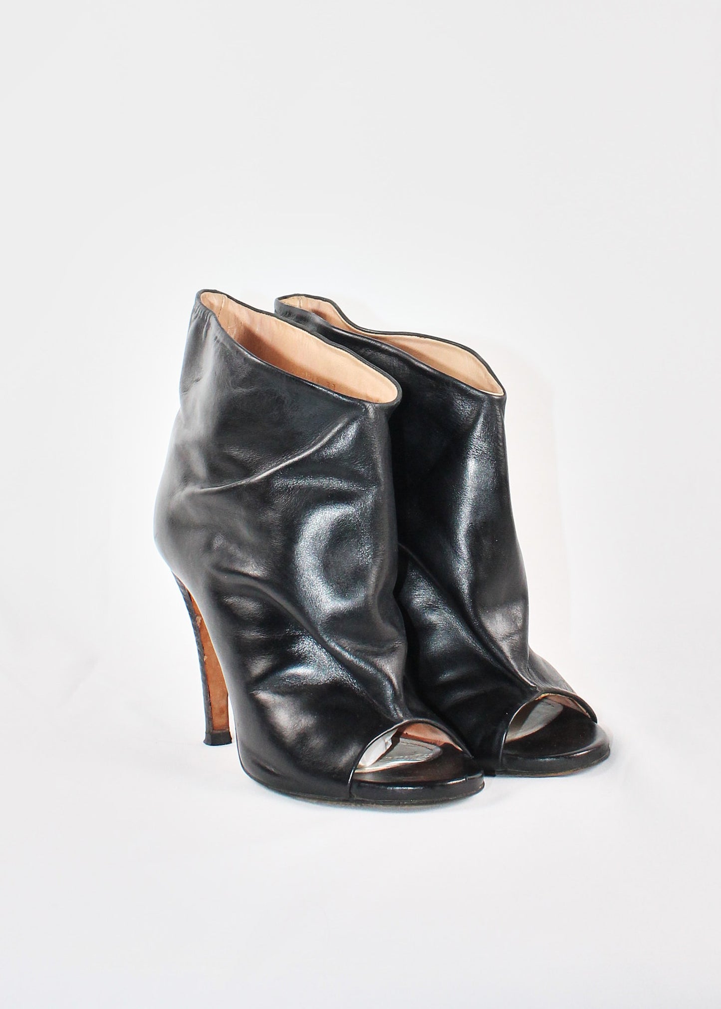 Maison Martin Margiela Peep Toe Boots (SIZE 37)
