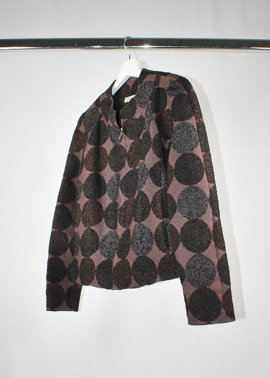 Dries Van Noten Polka Dots Jacquard Jacket