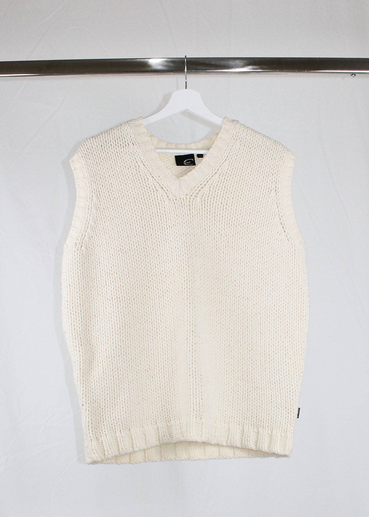 Just Cavalli Men's Chunky Knit Vest