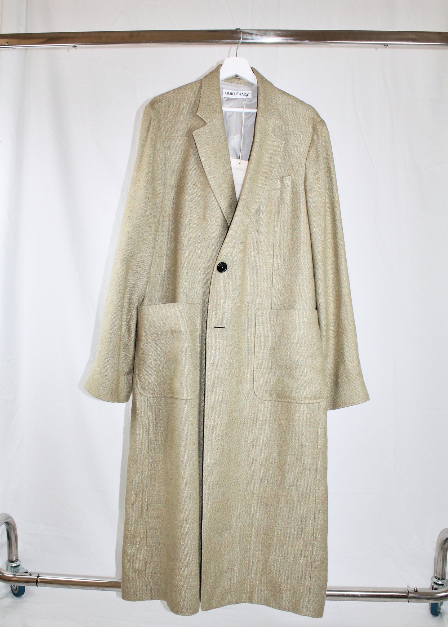 Our Legacy Robe Linen Overcoat