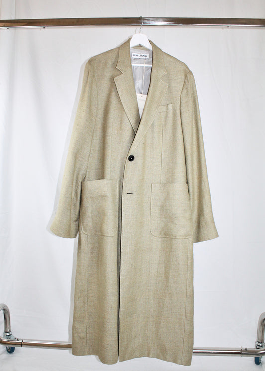 Our Legacy Robe Linen Overcoat
