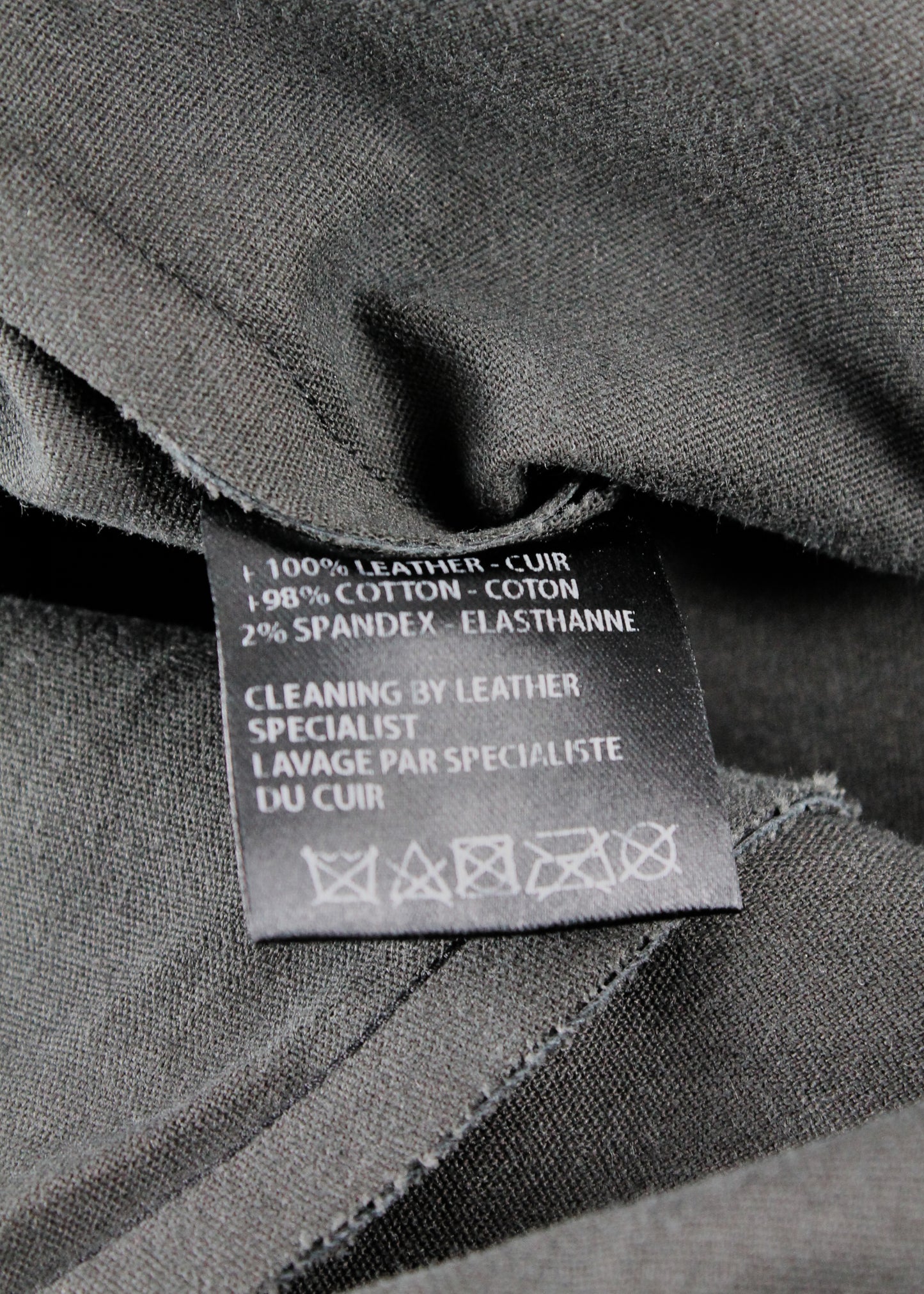 Haider Ackermann Black Patent Leather Pants