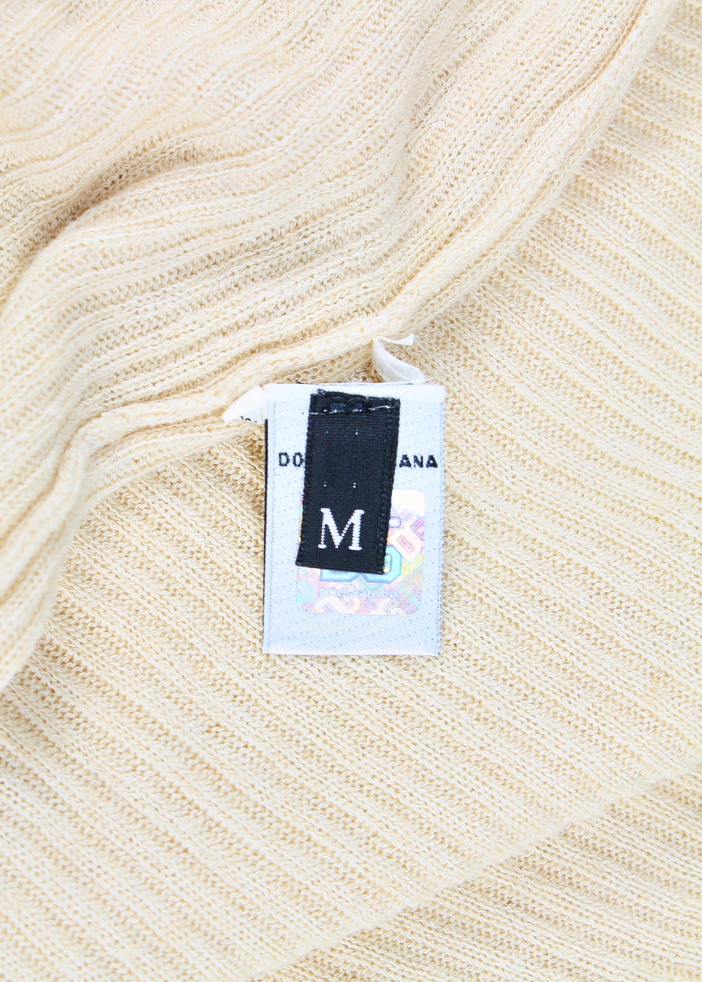 Dolce & Gabbana Striped Cotton Tank Top