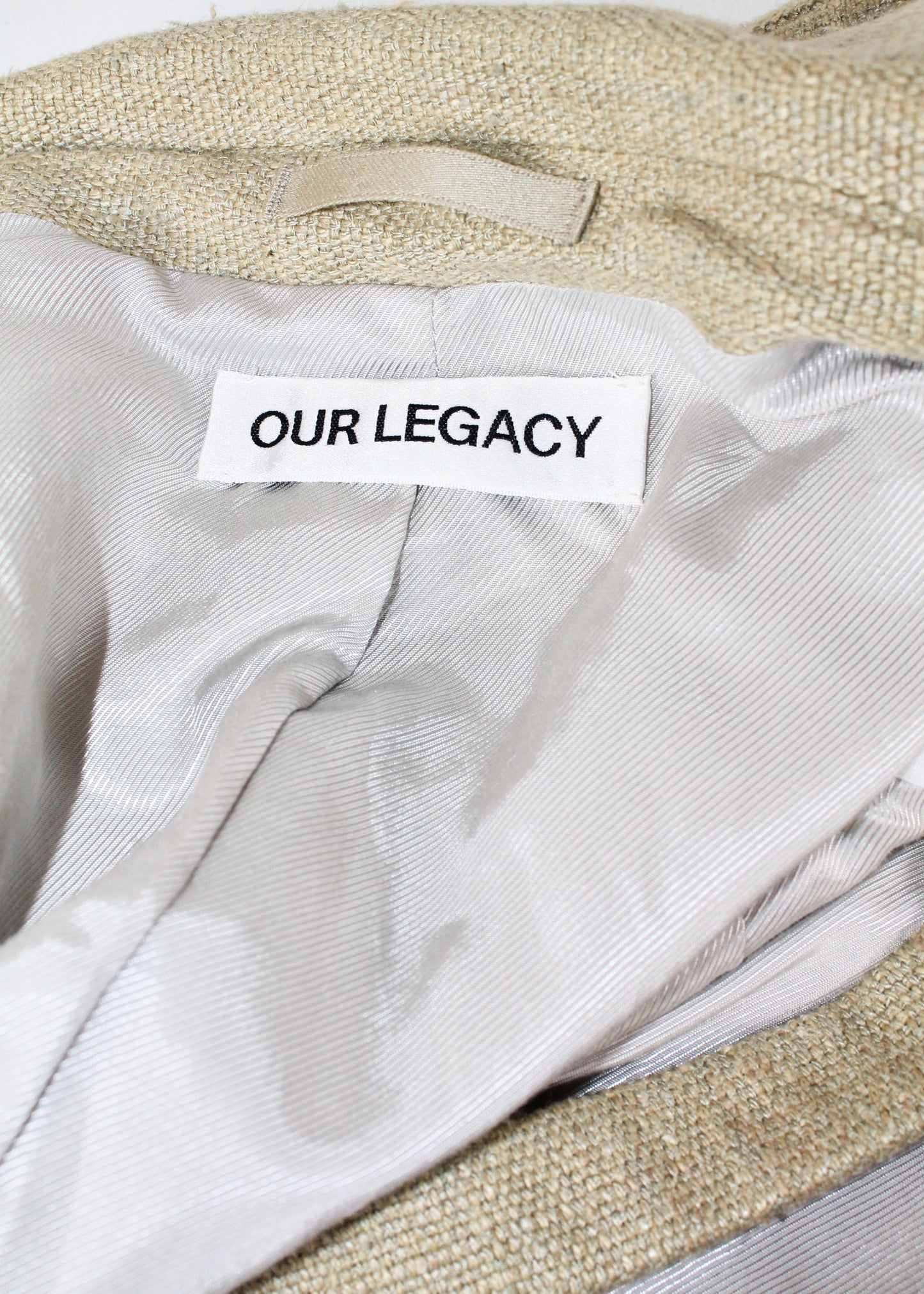 Our Legacy Robe Linen Overcoat
