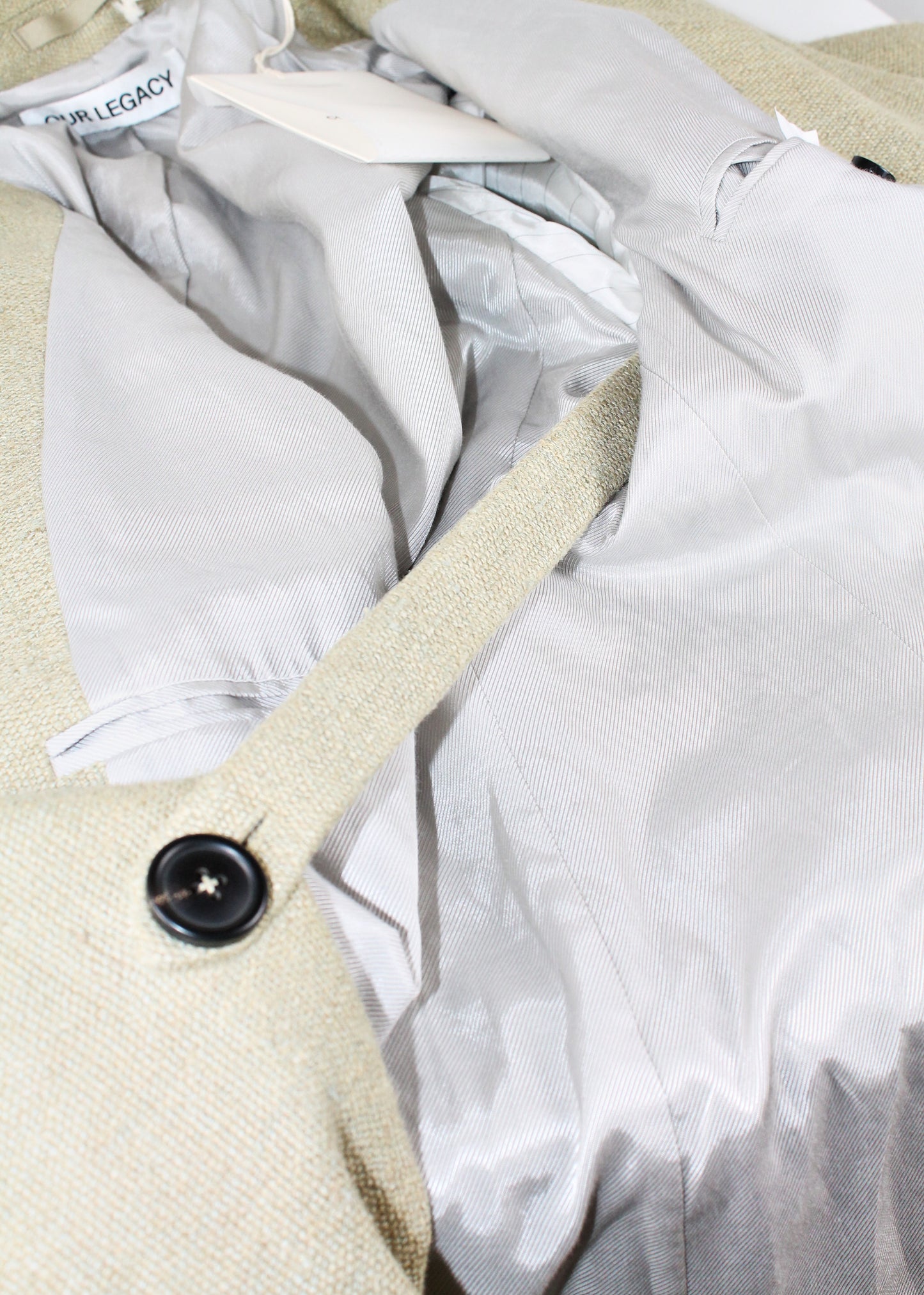Our Legacy Robe Linen Overcoat