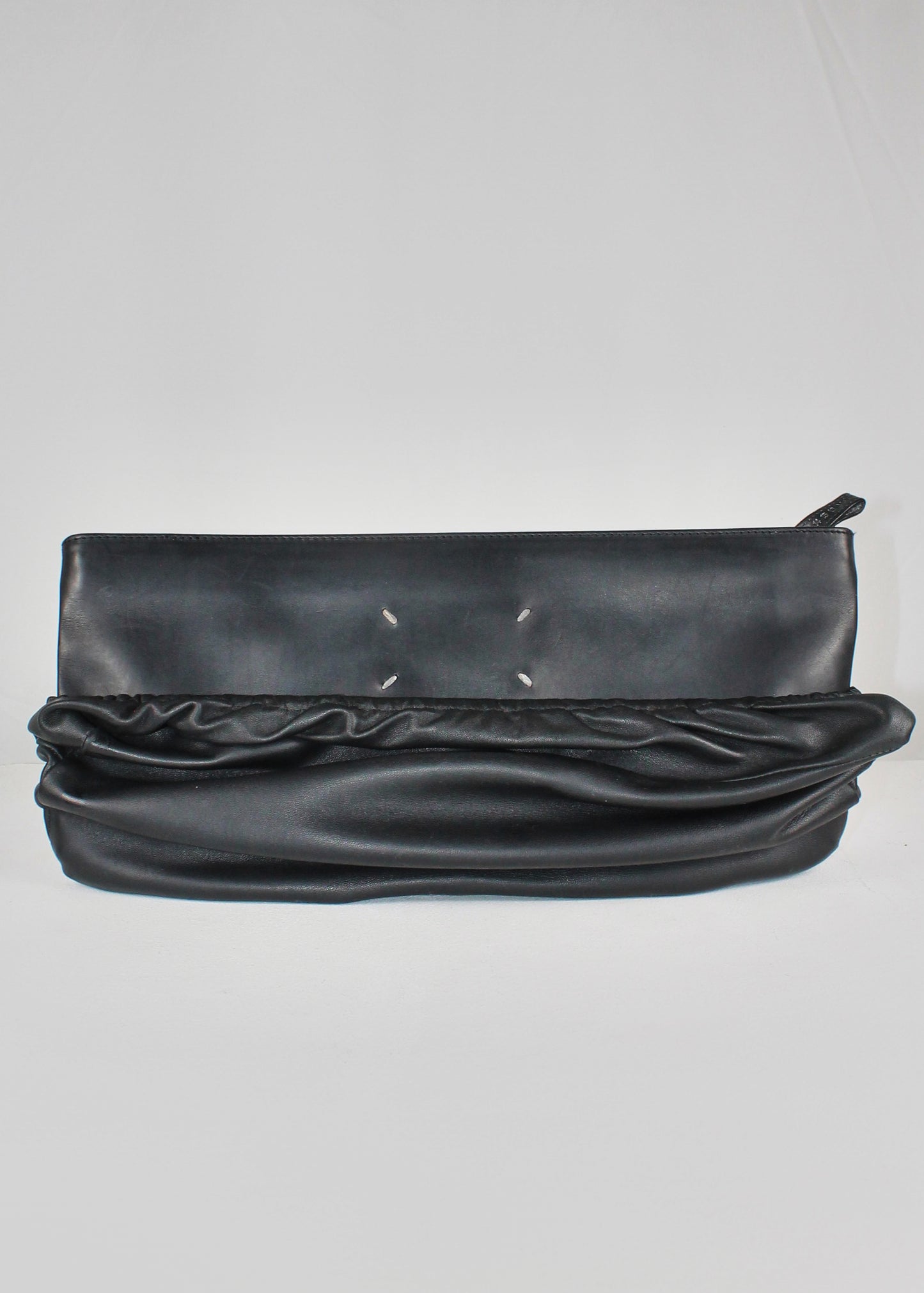 Maison Martin Margiela Black Leather Clutch (FW 2010)