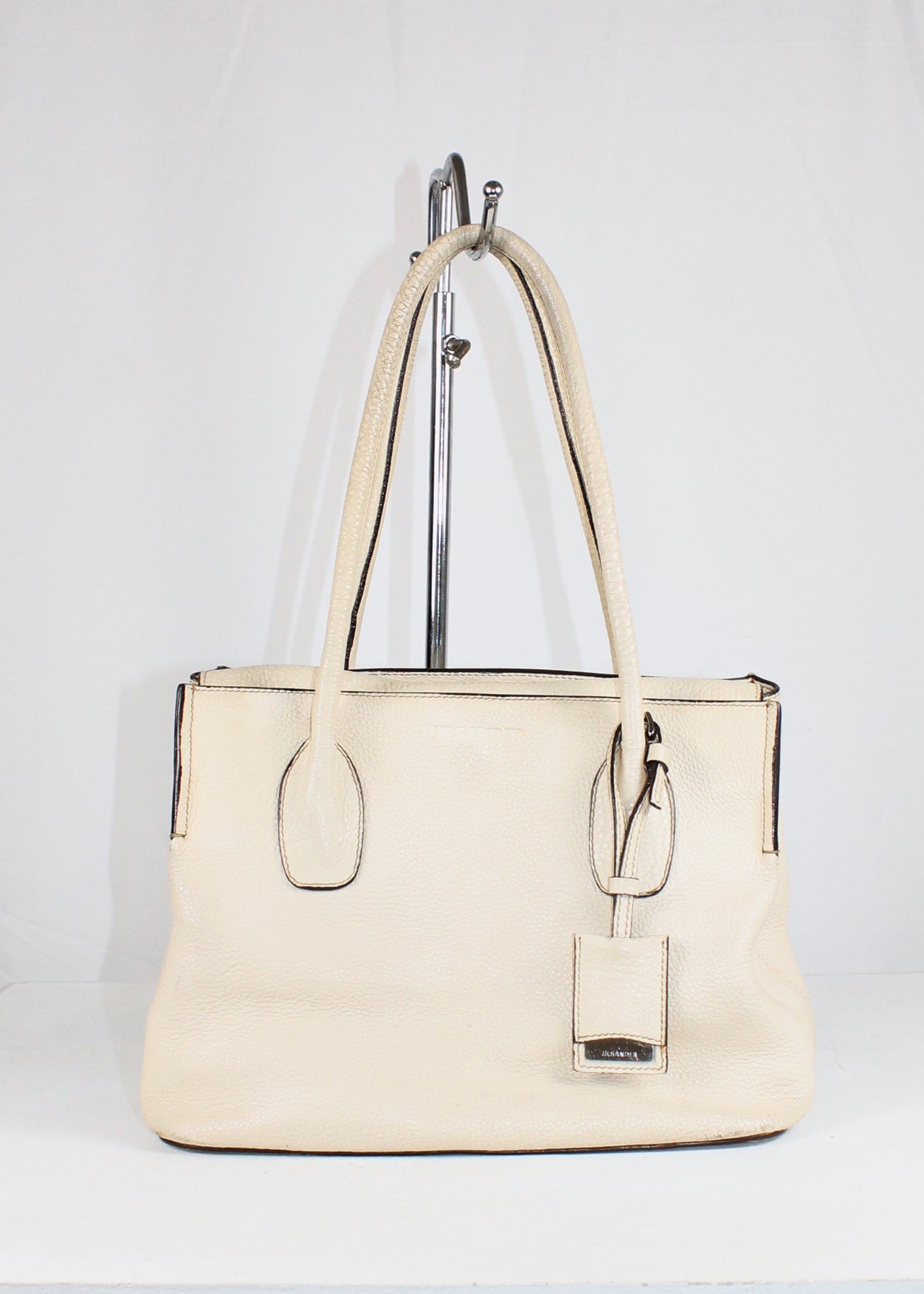 Jil Sander Leather Top Handle Bag
