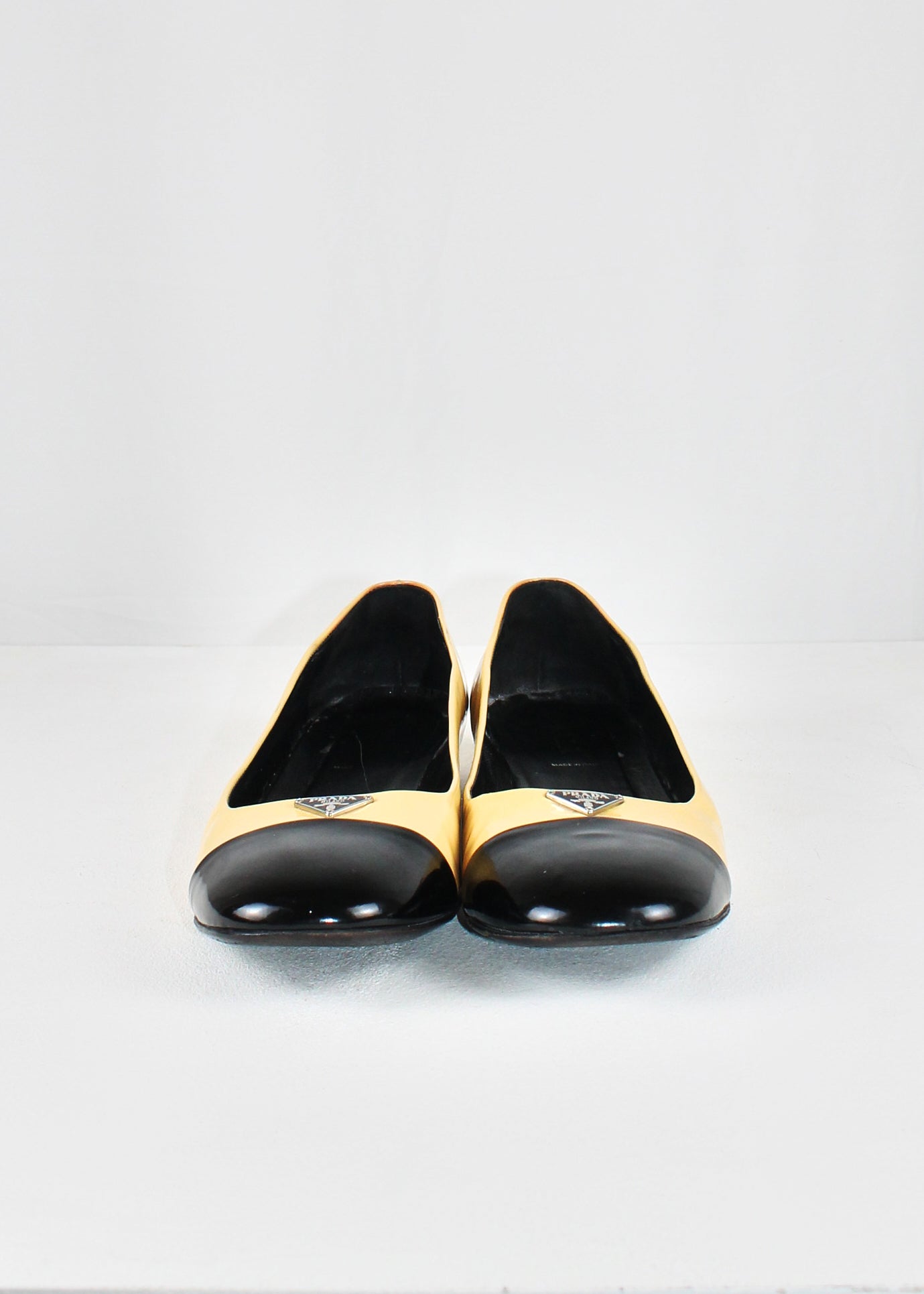 Prada Patent Leather Ballet Flats