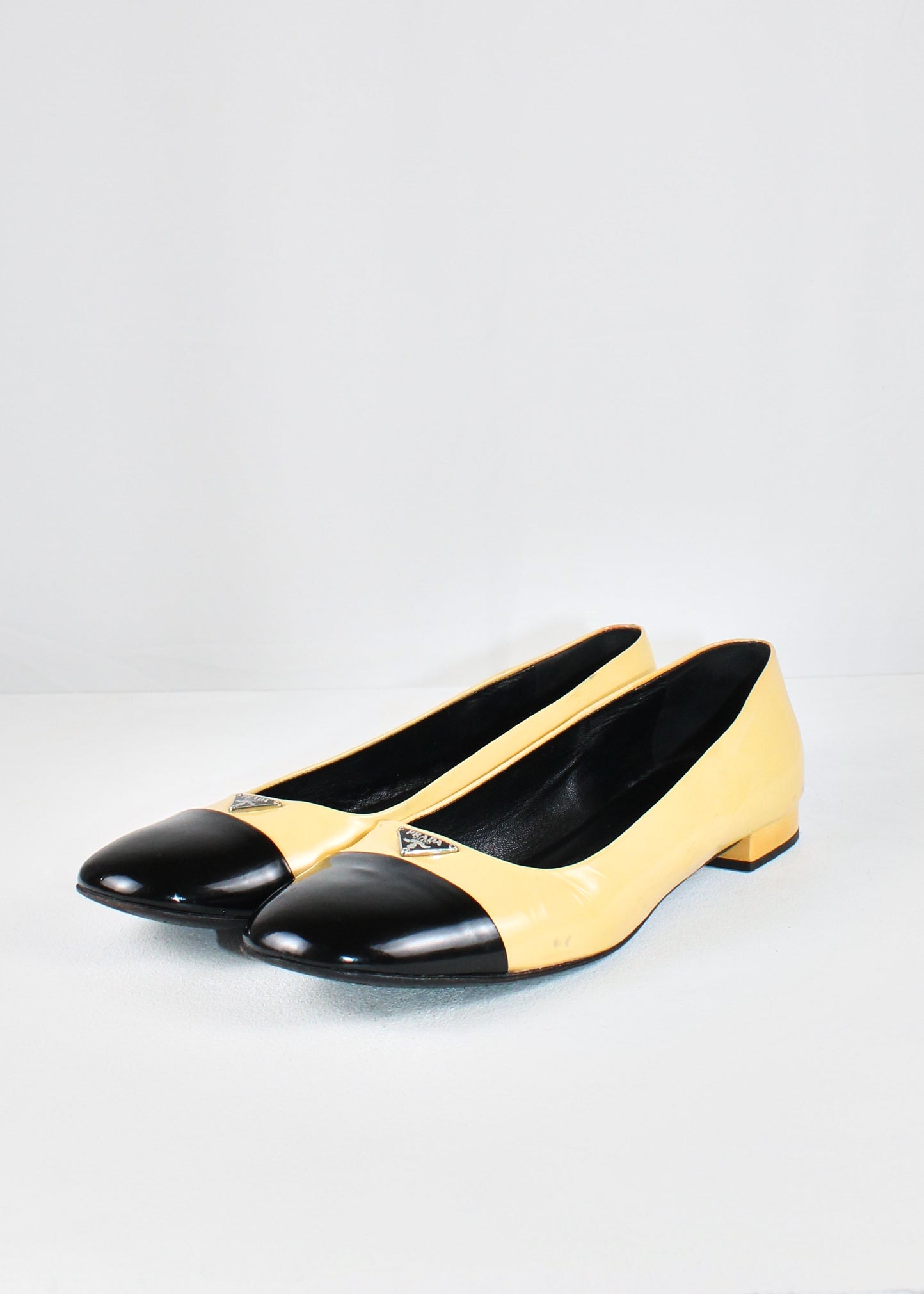 Prada Patent Leather Ballet Flats
