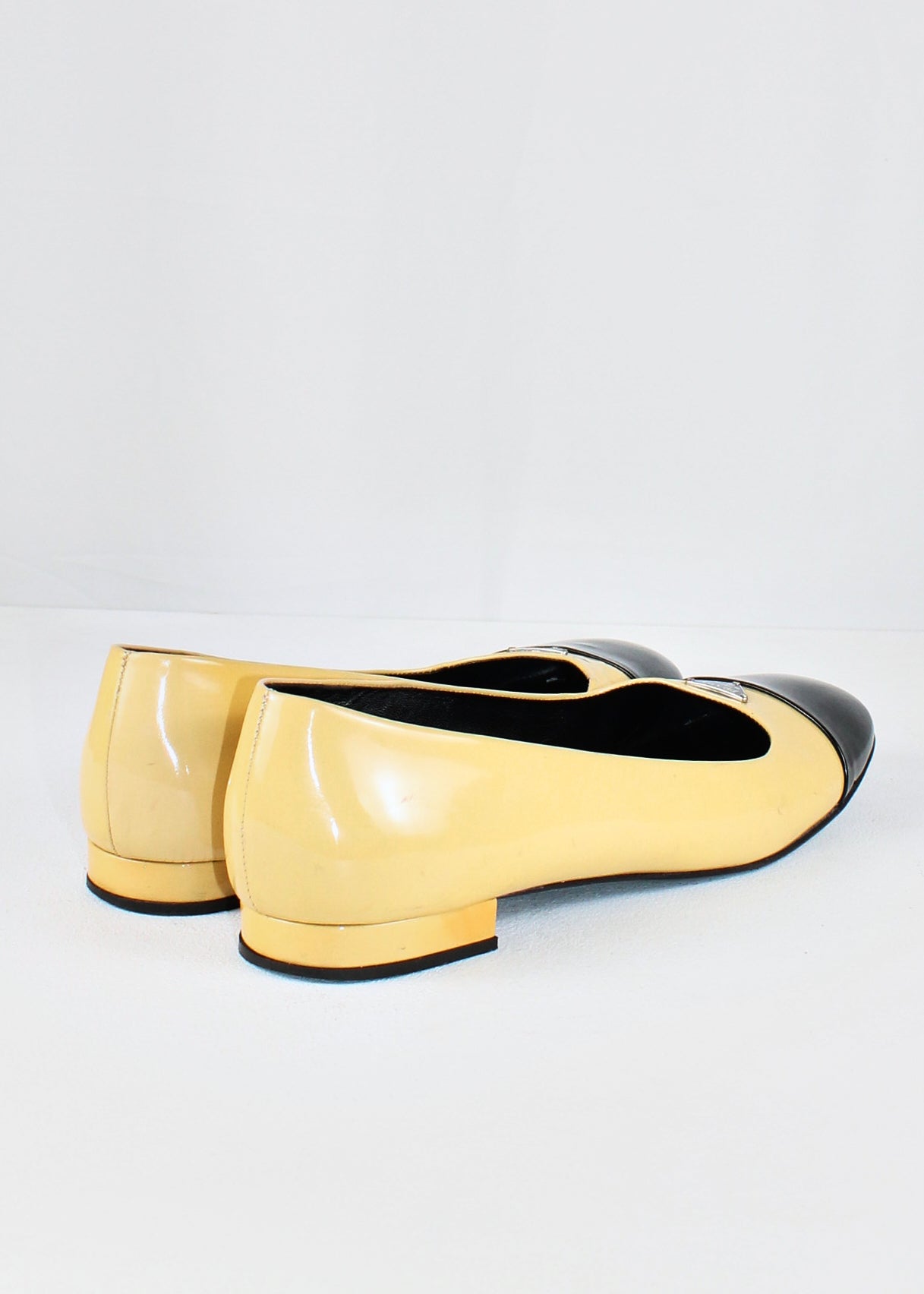 Prada Patent Leather Ballet Flats
