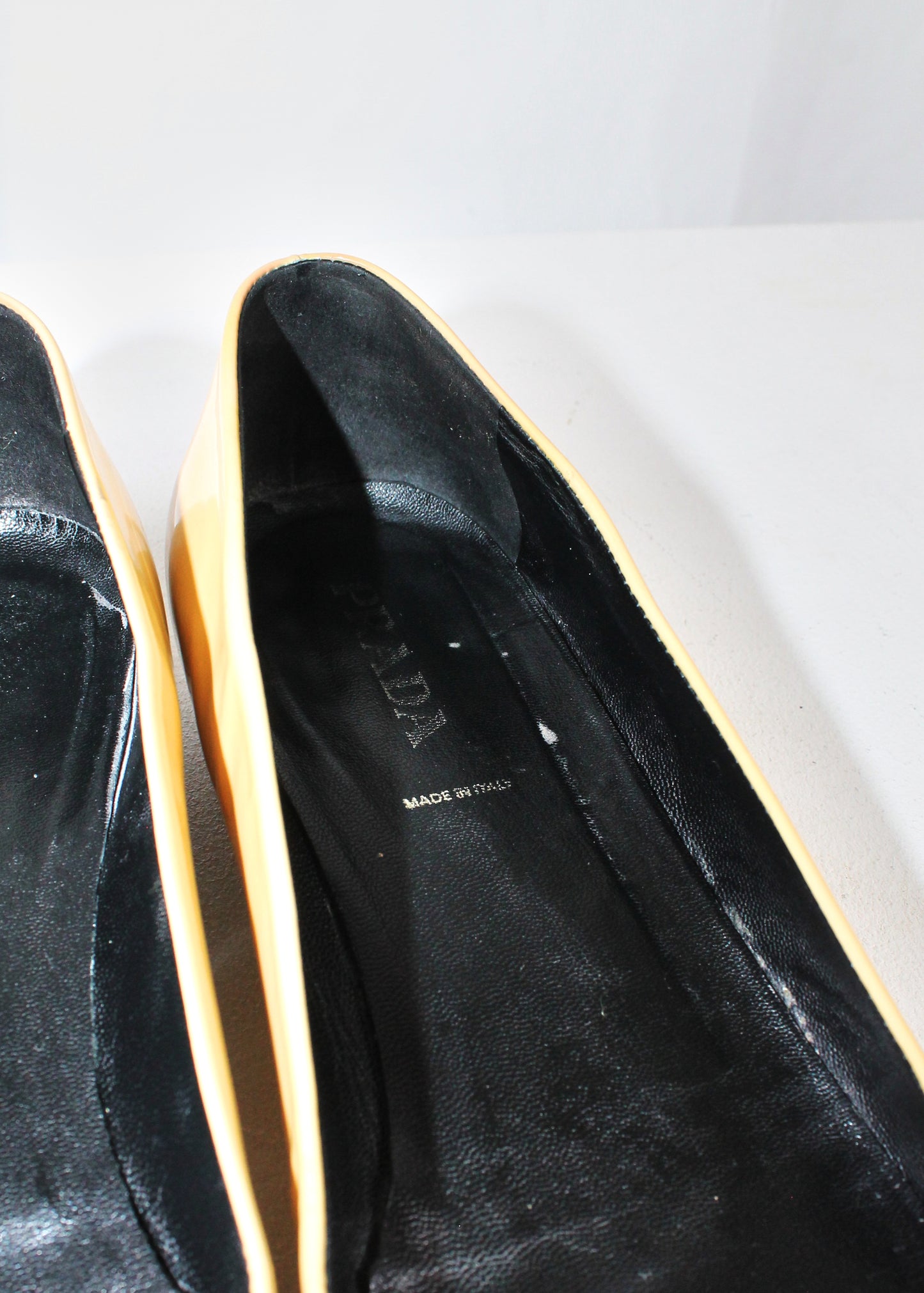Prada Patent Leather Ballet Flats