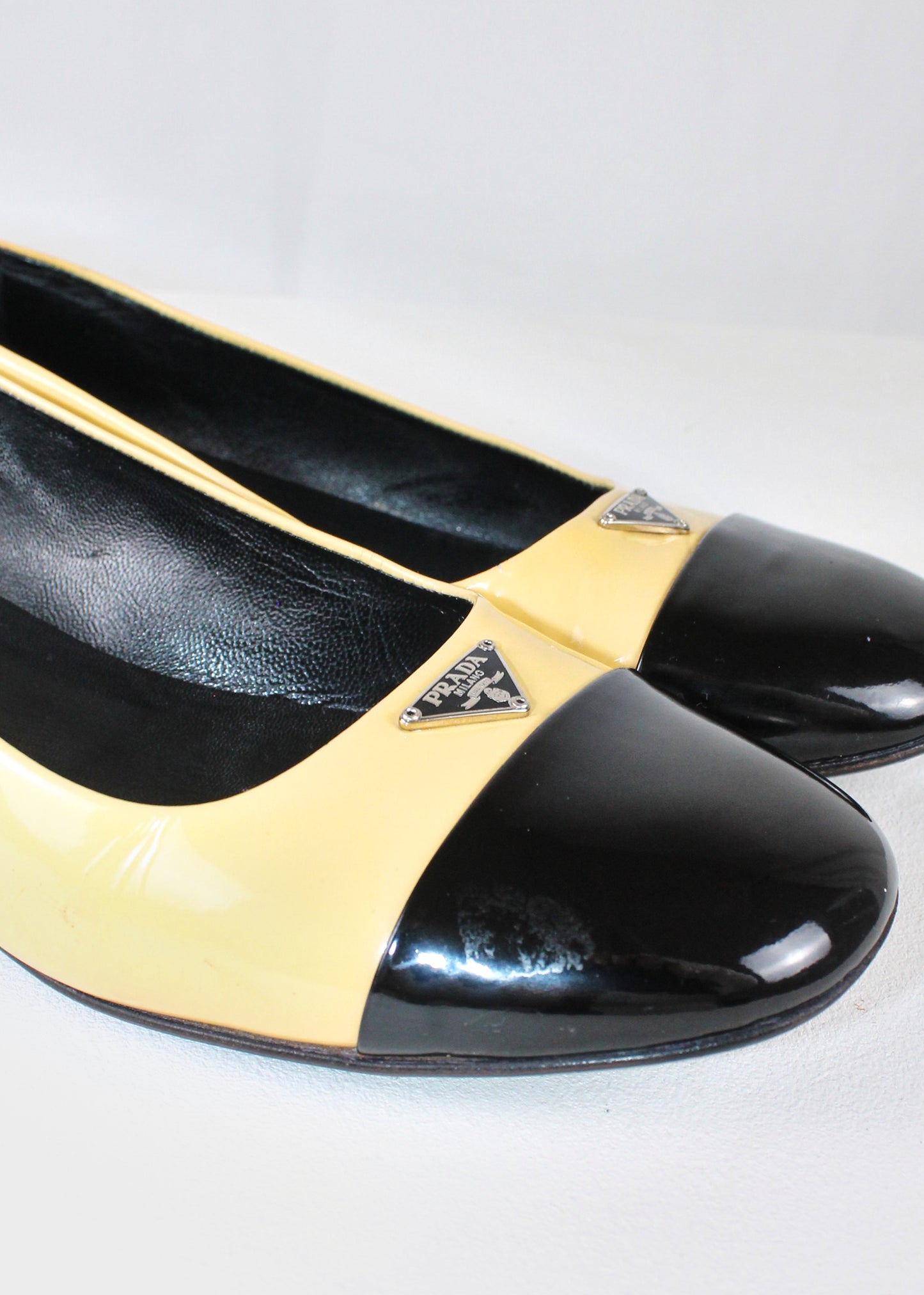 Prada Patent Leather Ballet Flats