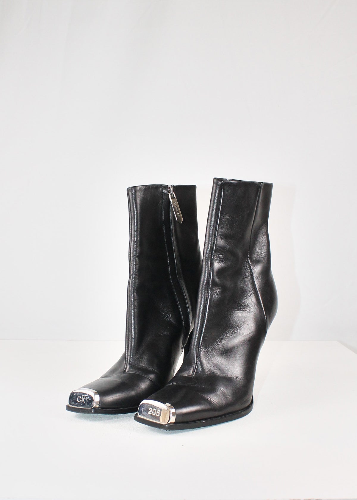 Calvin Klein 205W39NYC Leather Boots