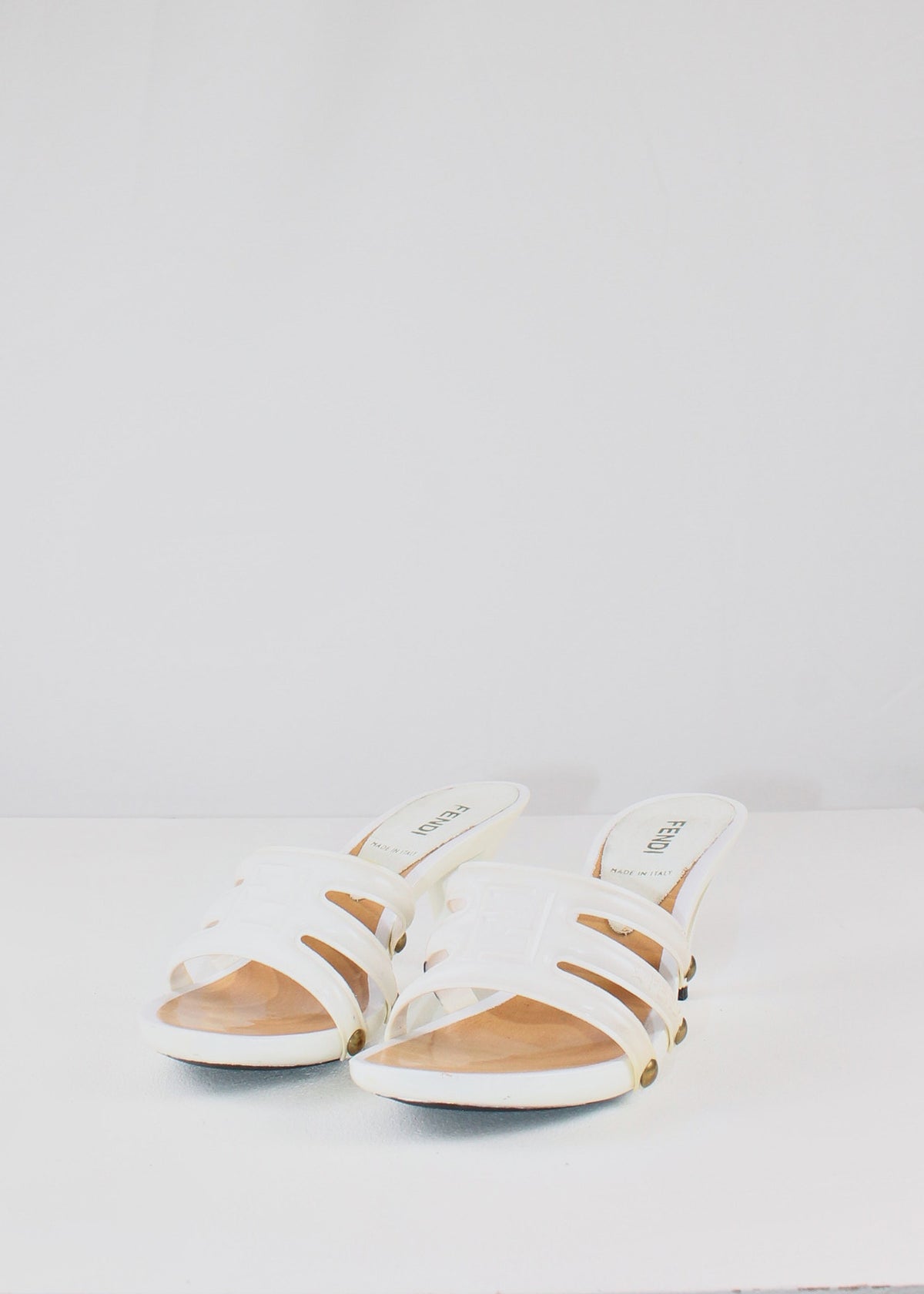 Fendi High-Heeled Mule Slide