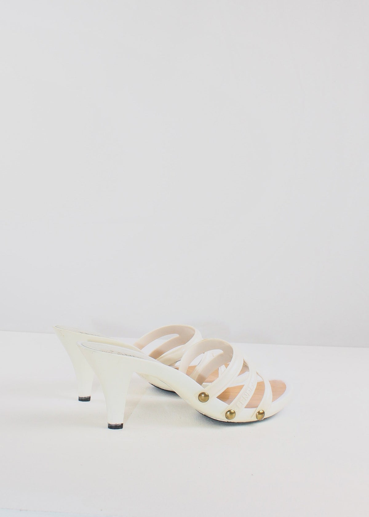 Fendi High-Heeled Mule Slide