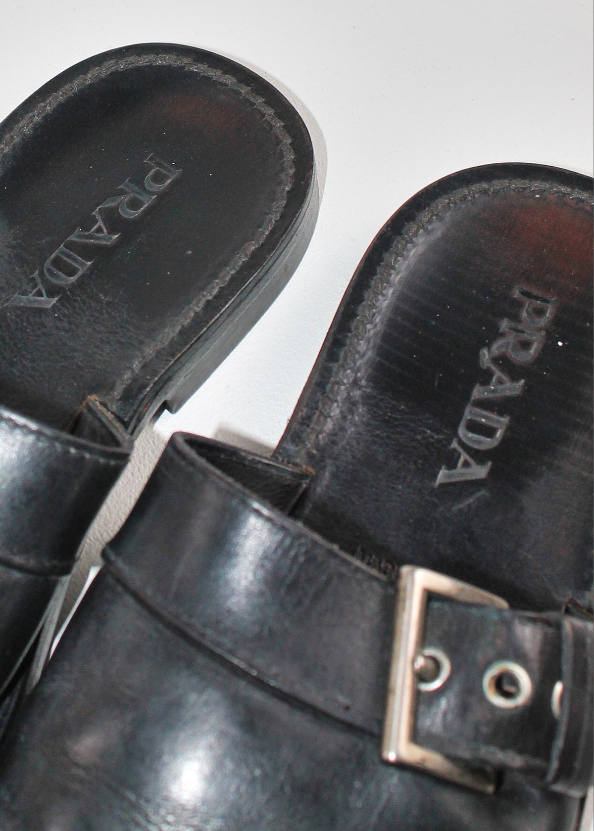 Prada Vintage Slide Sandals