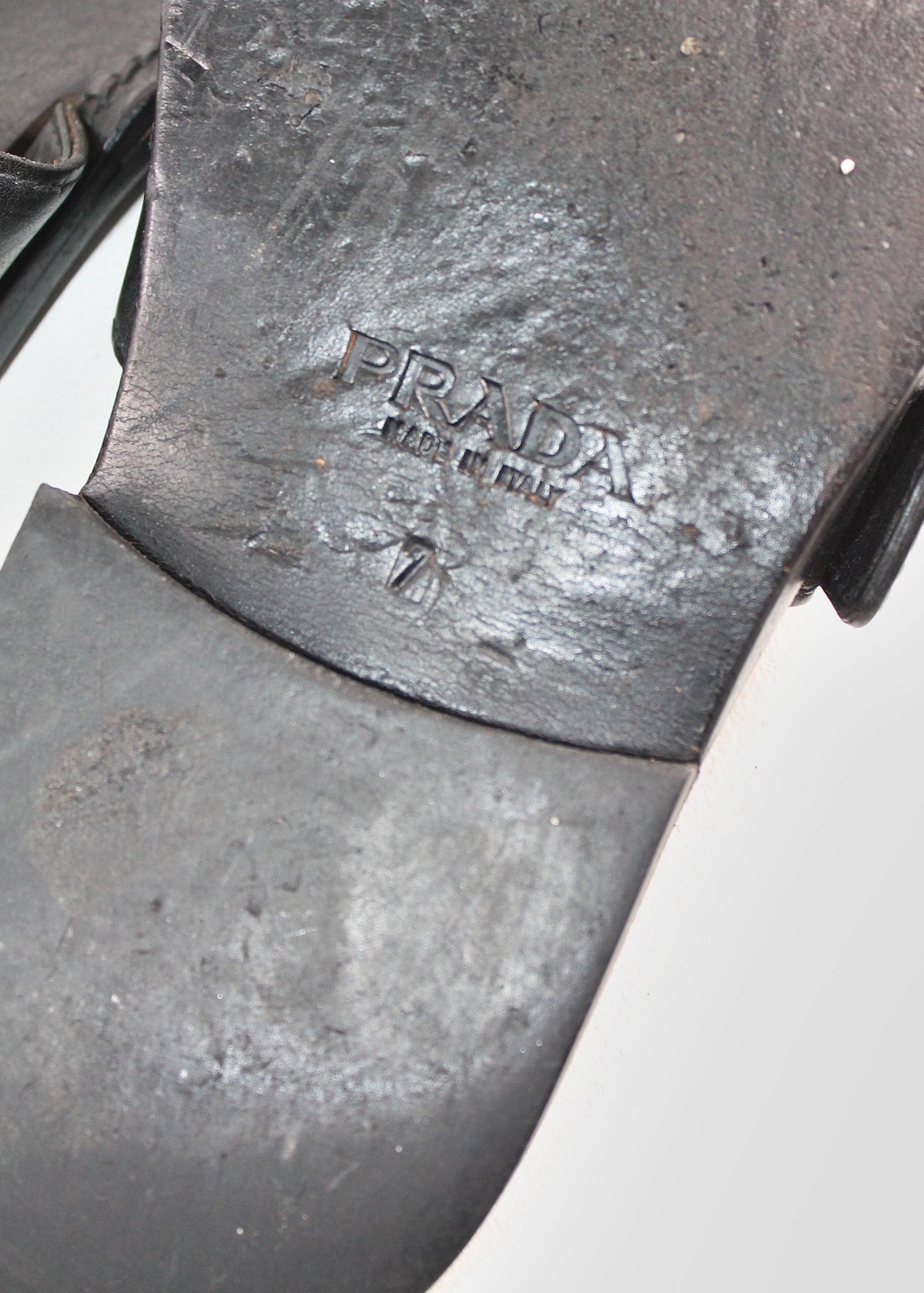 Prada Vintage Slide Sandals