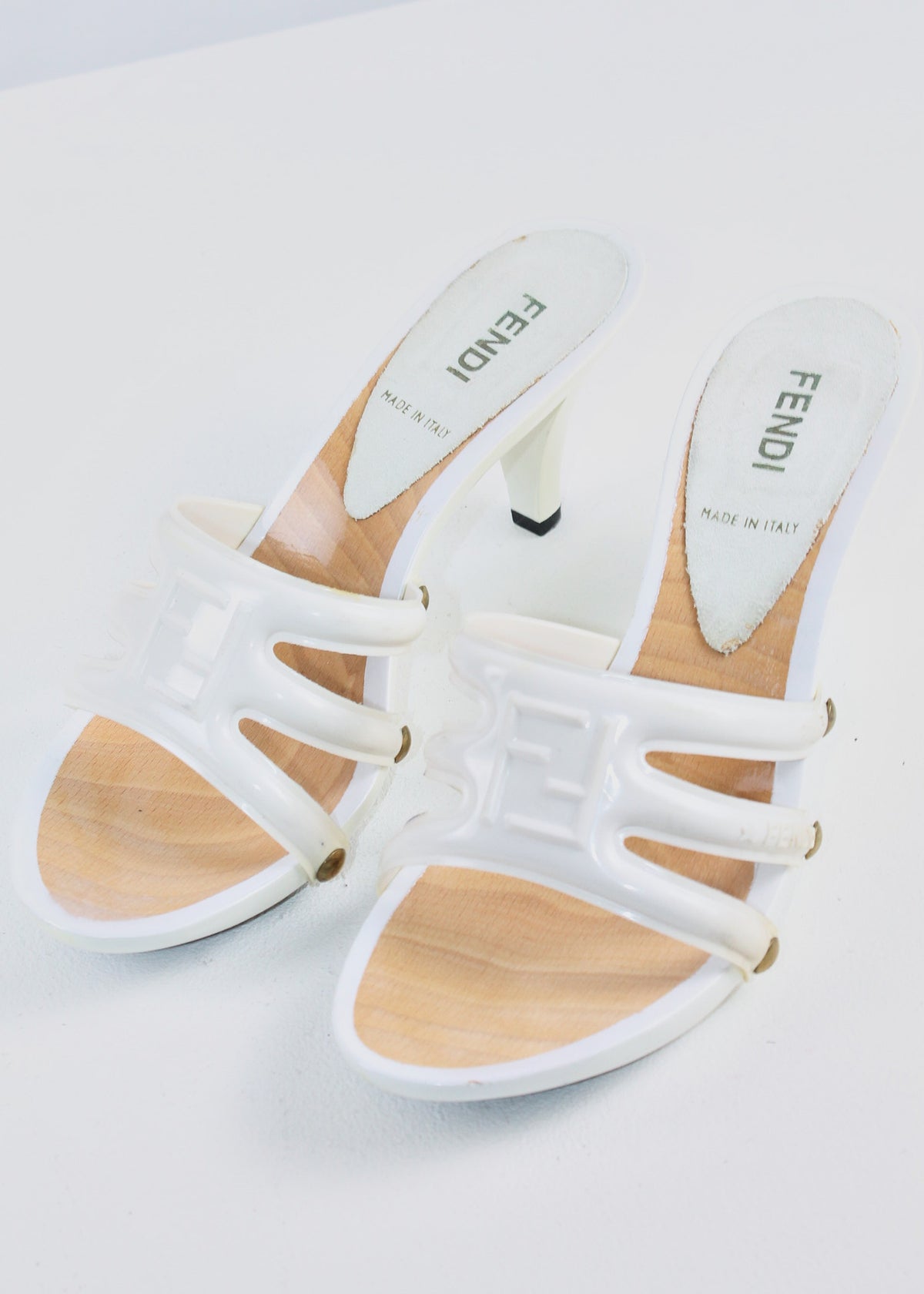 Fendi High-Heeled Mule Slide