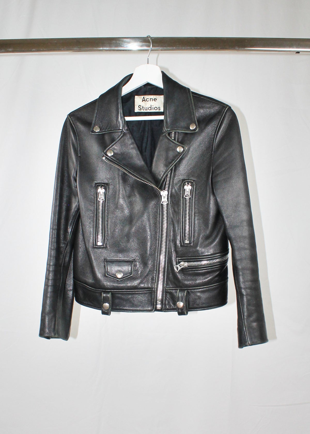Acne Sudios Leather Biker Jacket