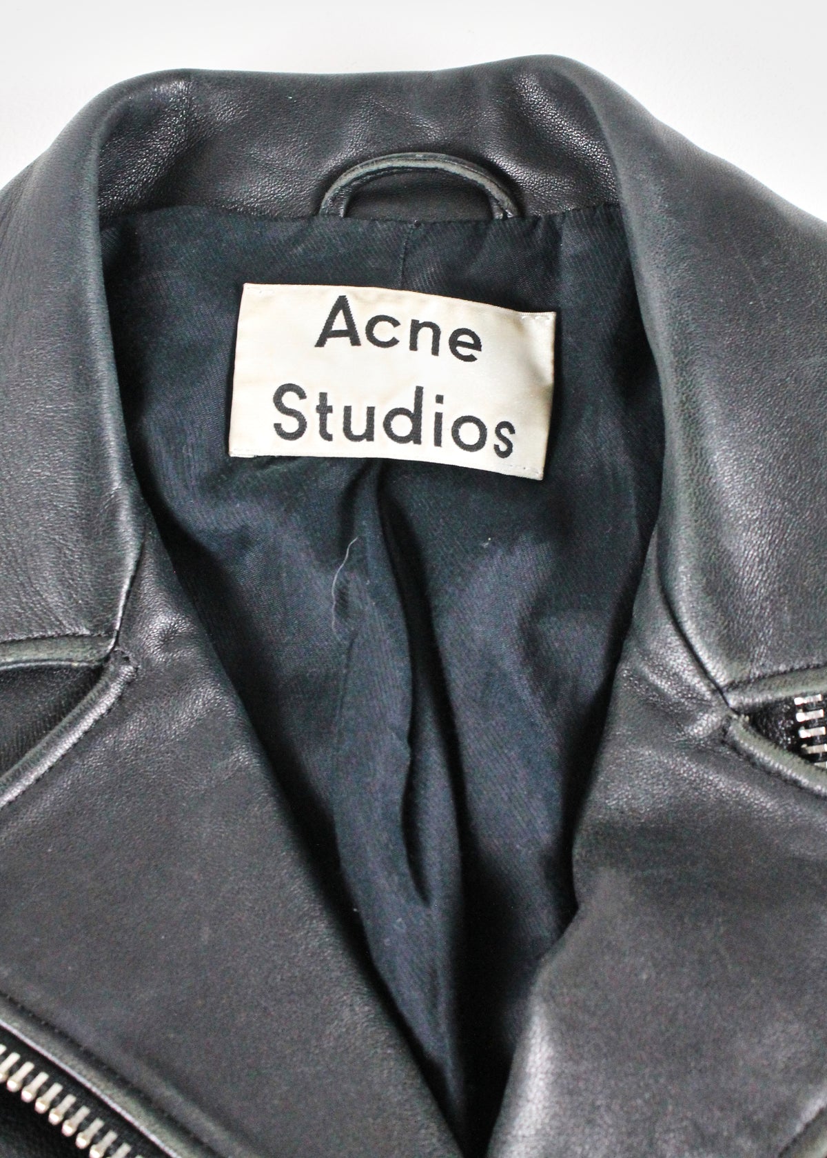 Acne Sudios Leather Biker Jacket