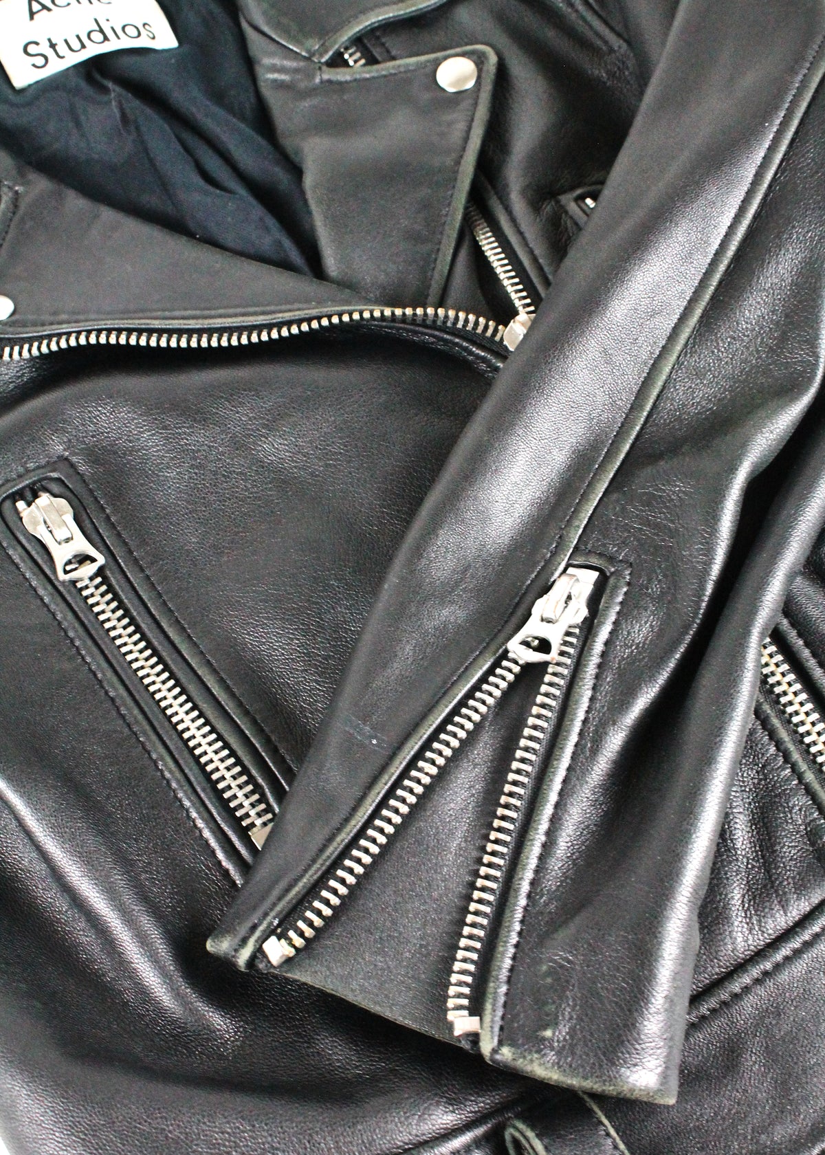 Acne Sudios Leather Biker Jacket