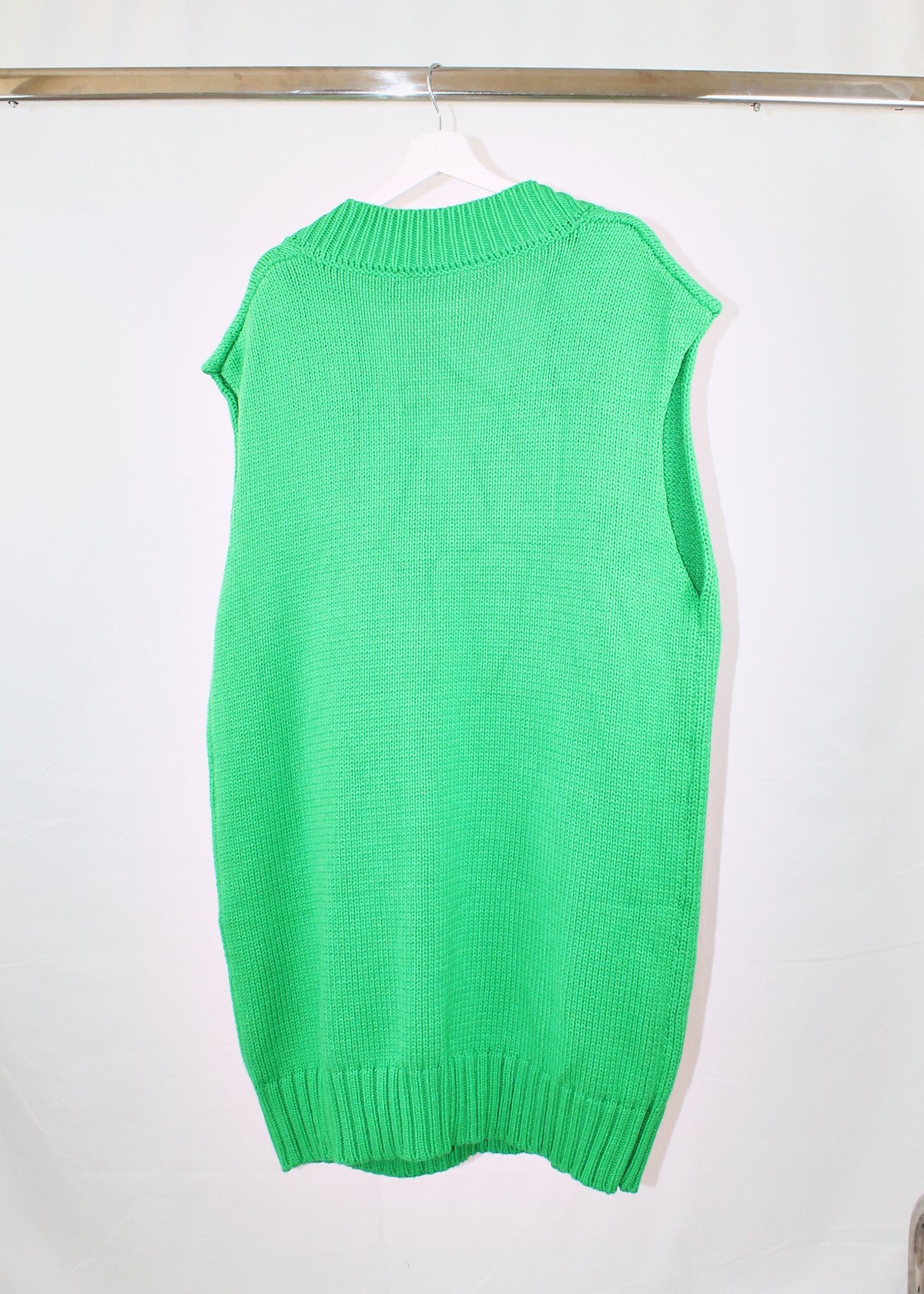 Issey Miyake Green Breeze Oversized Cotton Knit