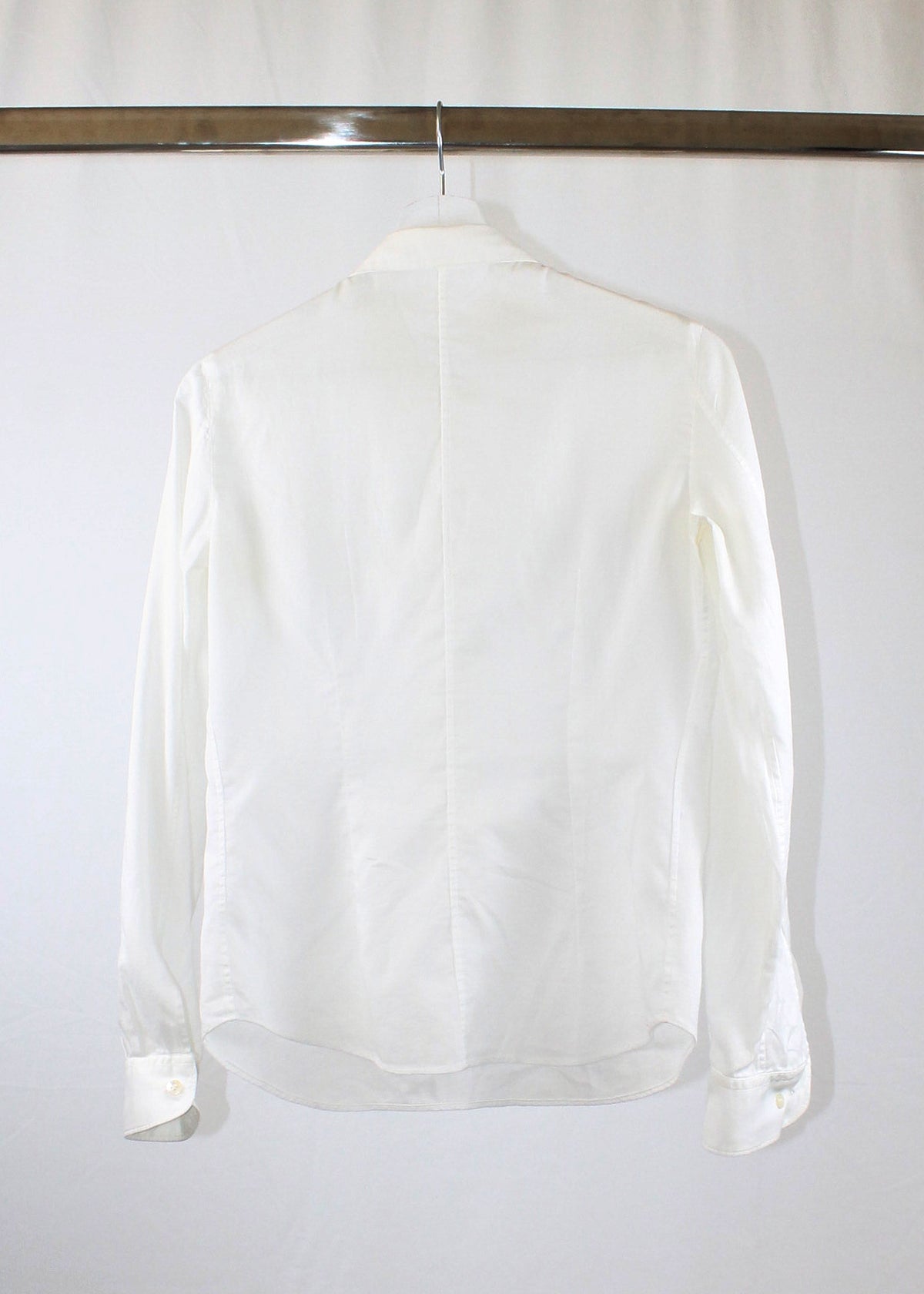 Helmut Lang White Long-Sleeve Shirt