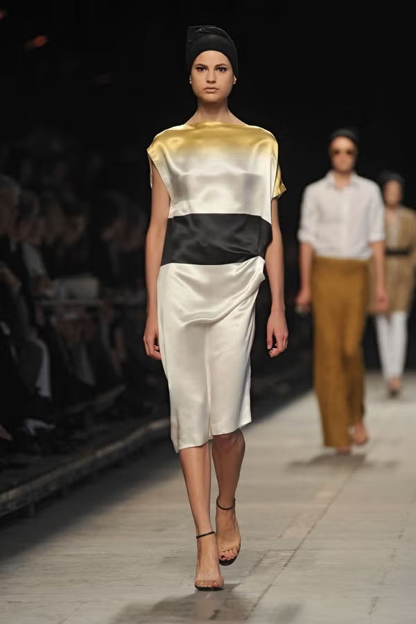 Dries Van Noten Silk Printed Dress (SS2009)