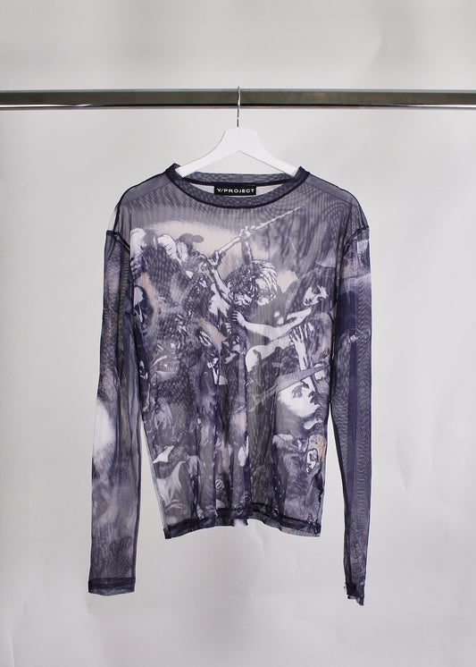 Y/Project Nostalgia Mesh Top