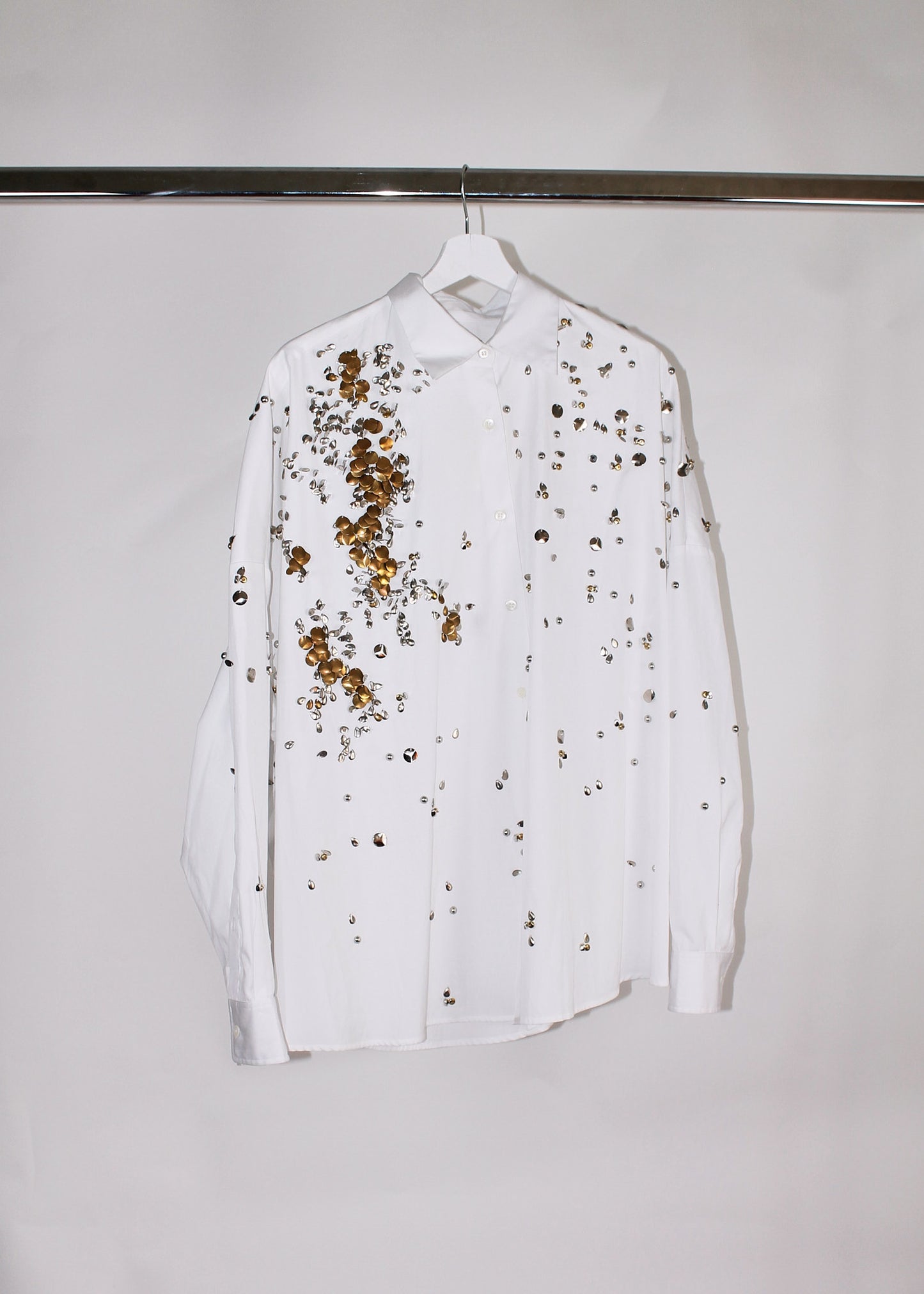 Dries Van Noten Embellished Cocoon Shirt
