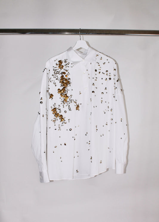Dries Van Noten Embellished Cocoon Shirt