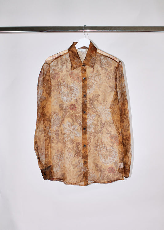 Dries Van Noten Silk Organza Shirt