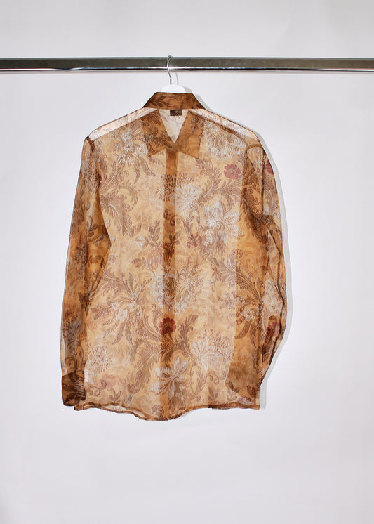Dries Van Noten Silk Organza Shirt