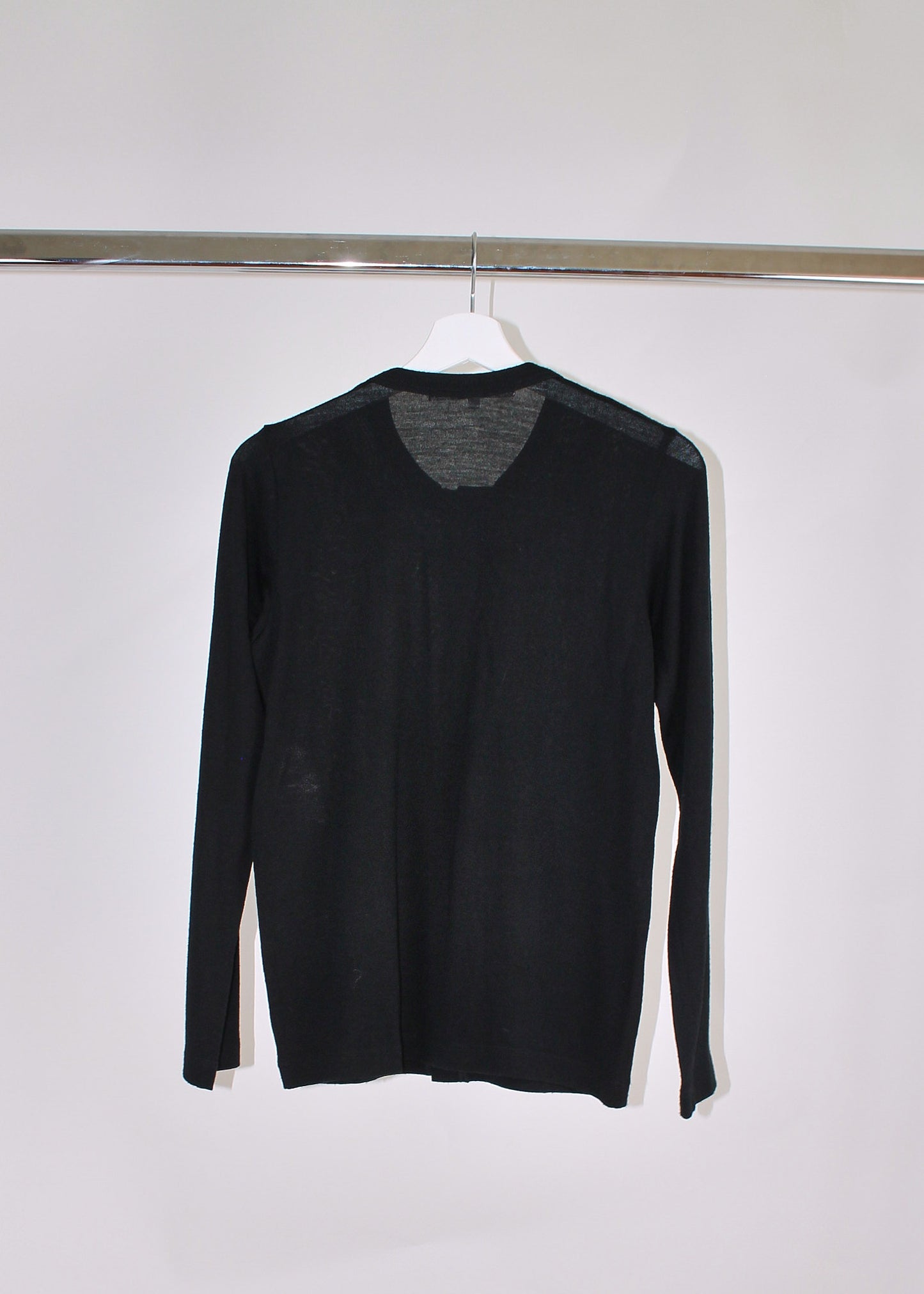 Comme des Garçons Comme des Garçons Black Embellished Cardigan