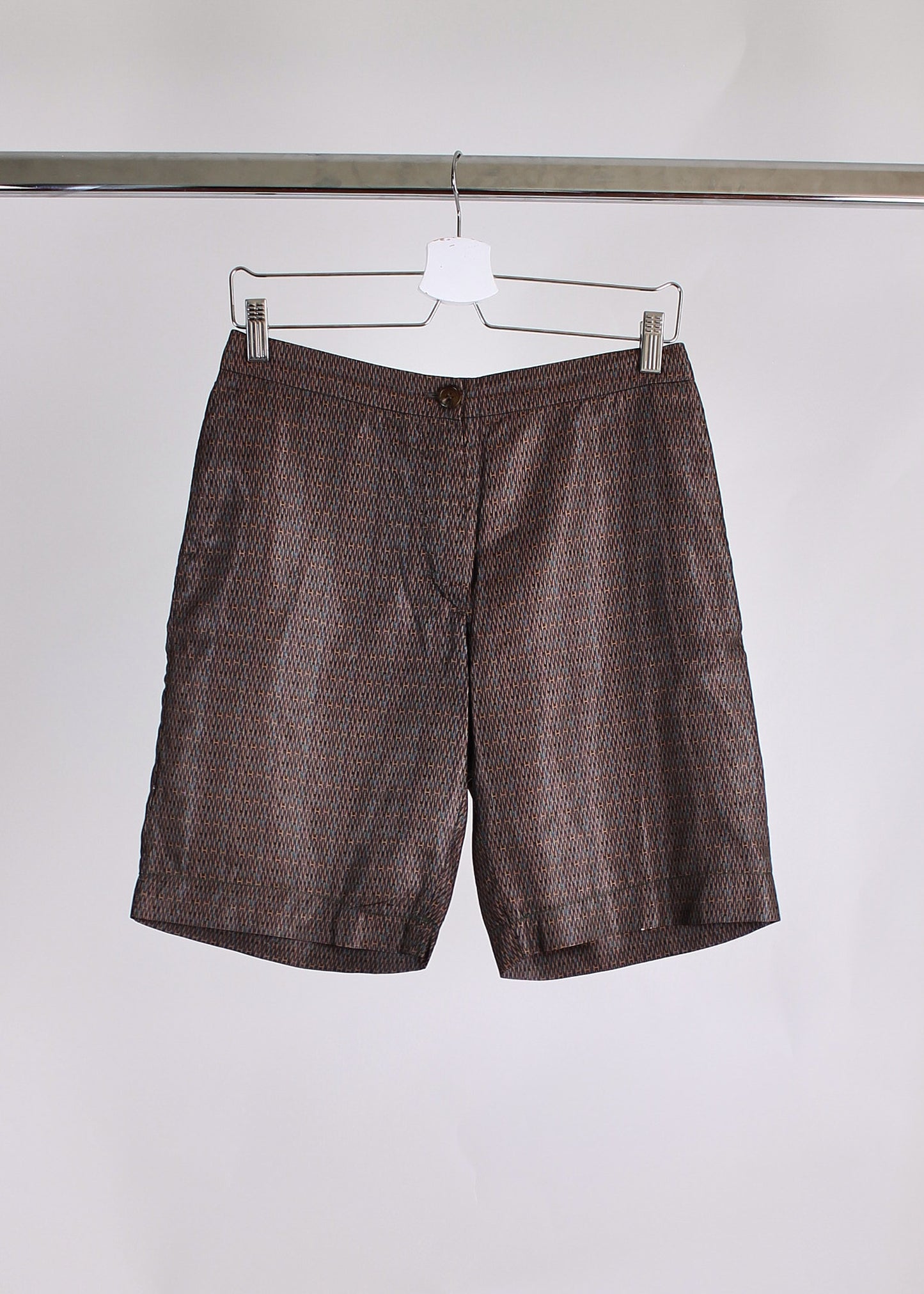 Dries Van Noten Silk Printed Shorts