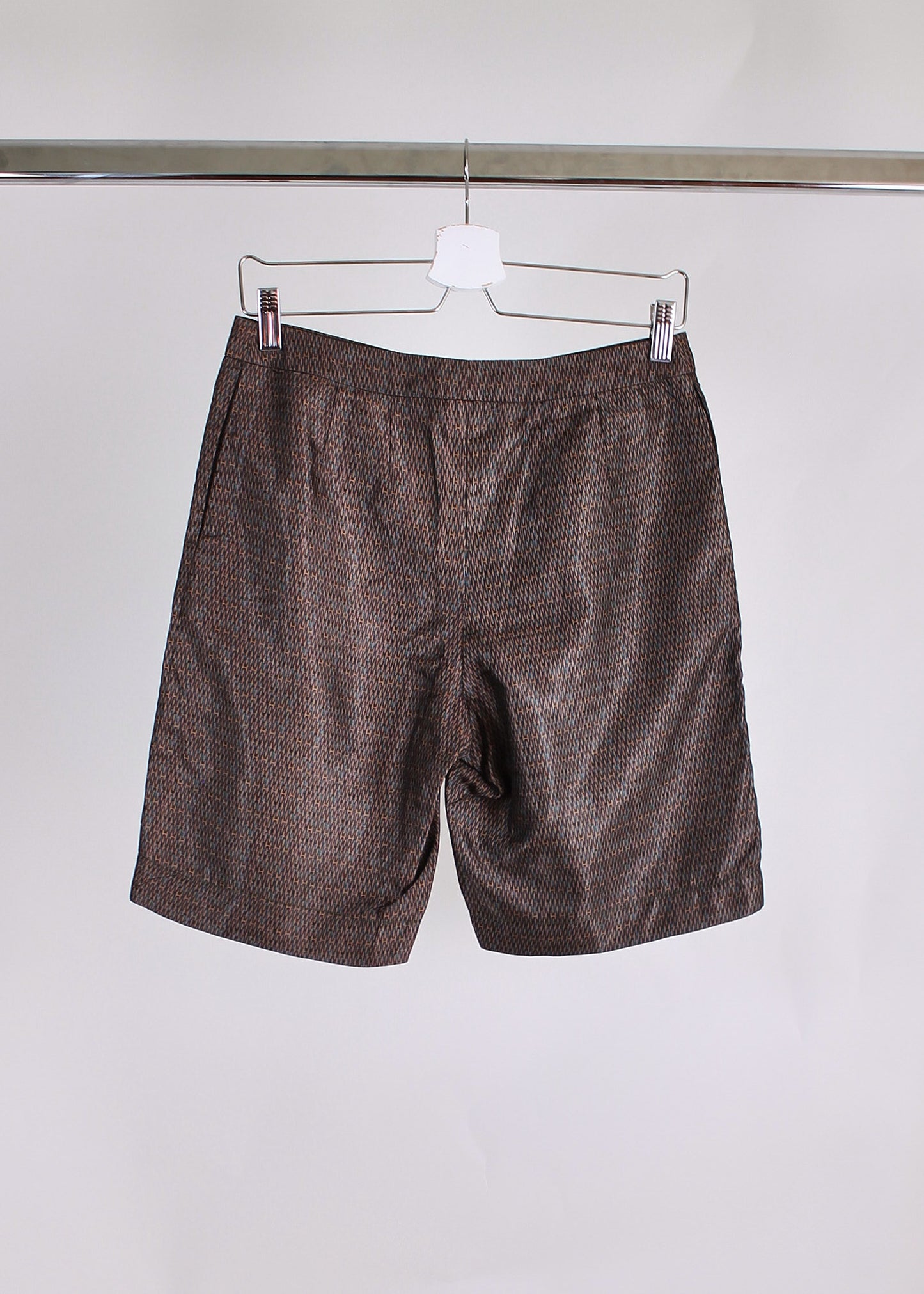 Dries Van Noten Silk Printed Shorts